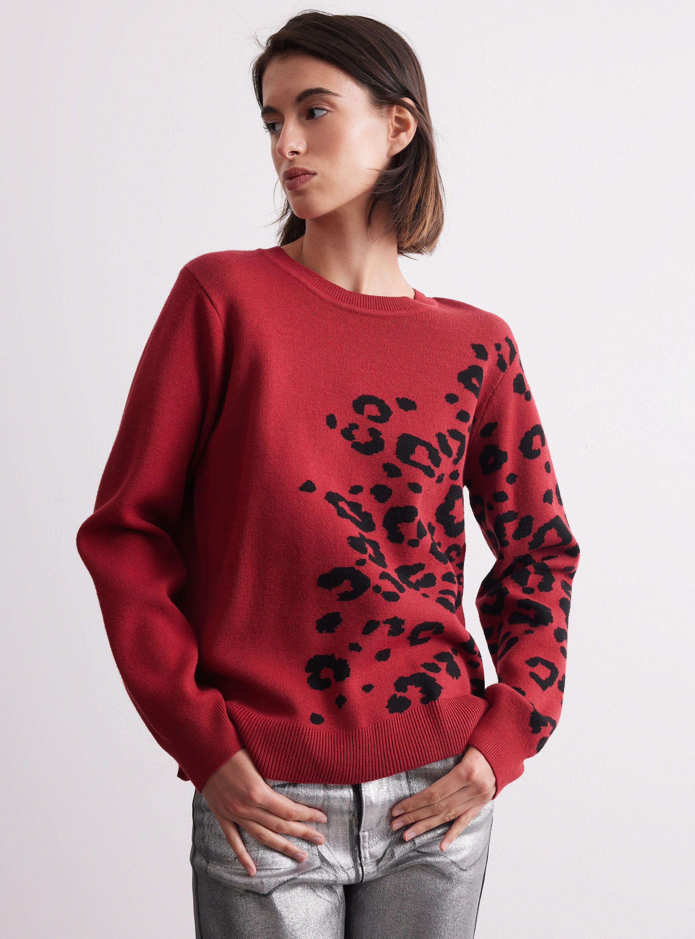 Sweater Cuello Redondo Diseño Jacquard-0
