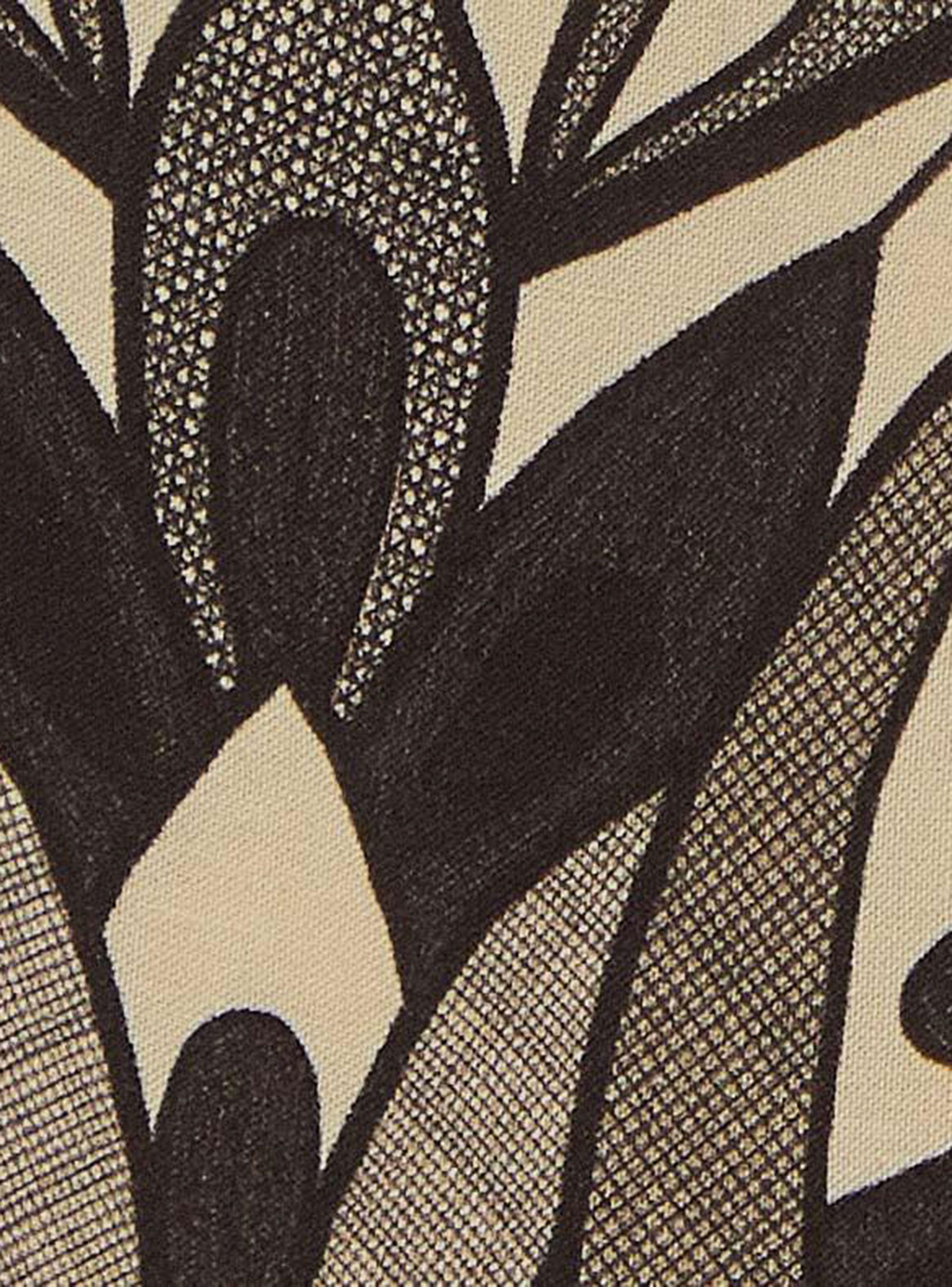 Polera sin Mangas Estampado Tropical-4