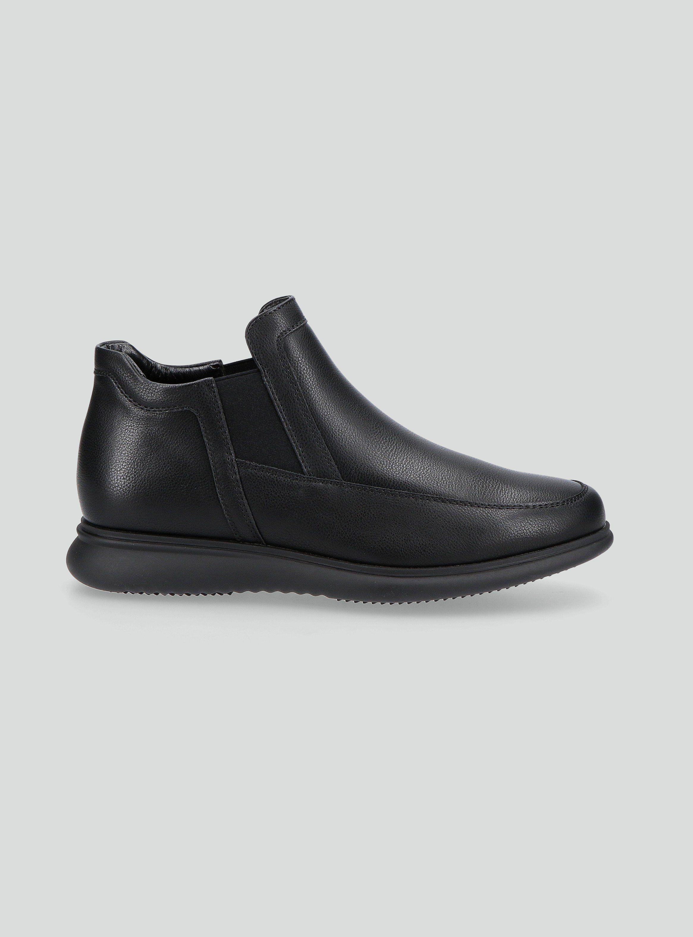 Botín Slip On Punta Cuadrada Hombre-1