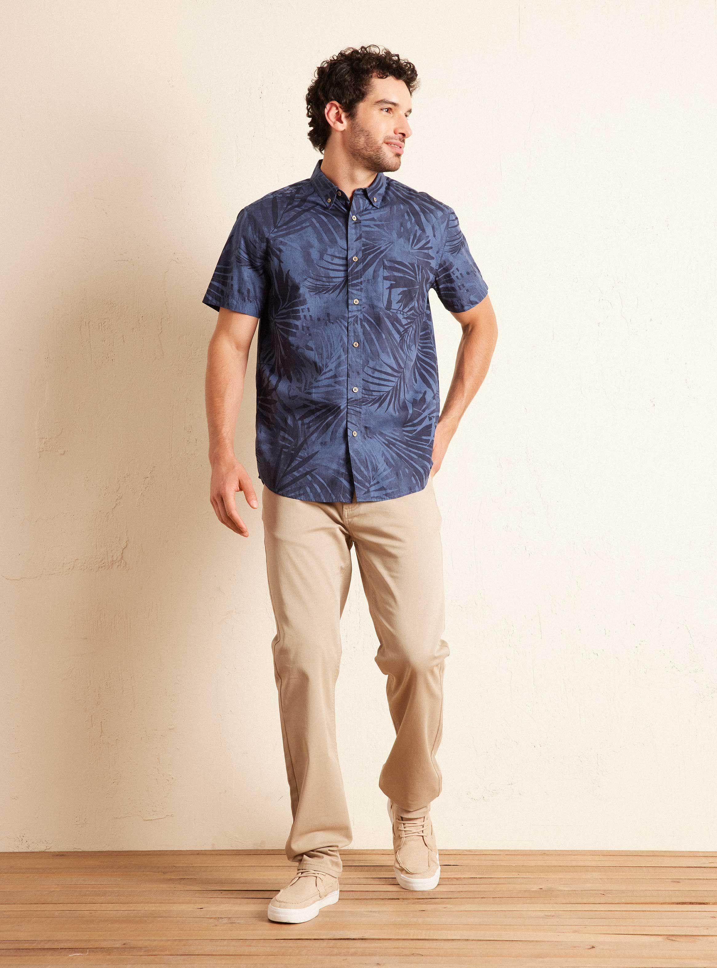 Camisa Manga Corta Print-4