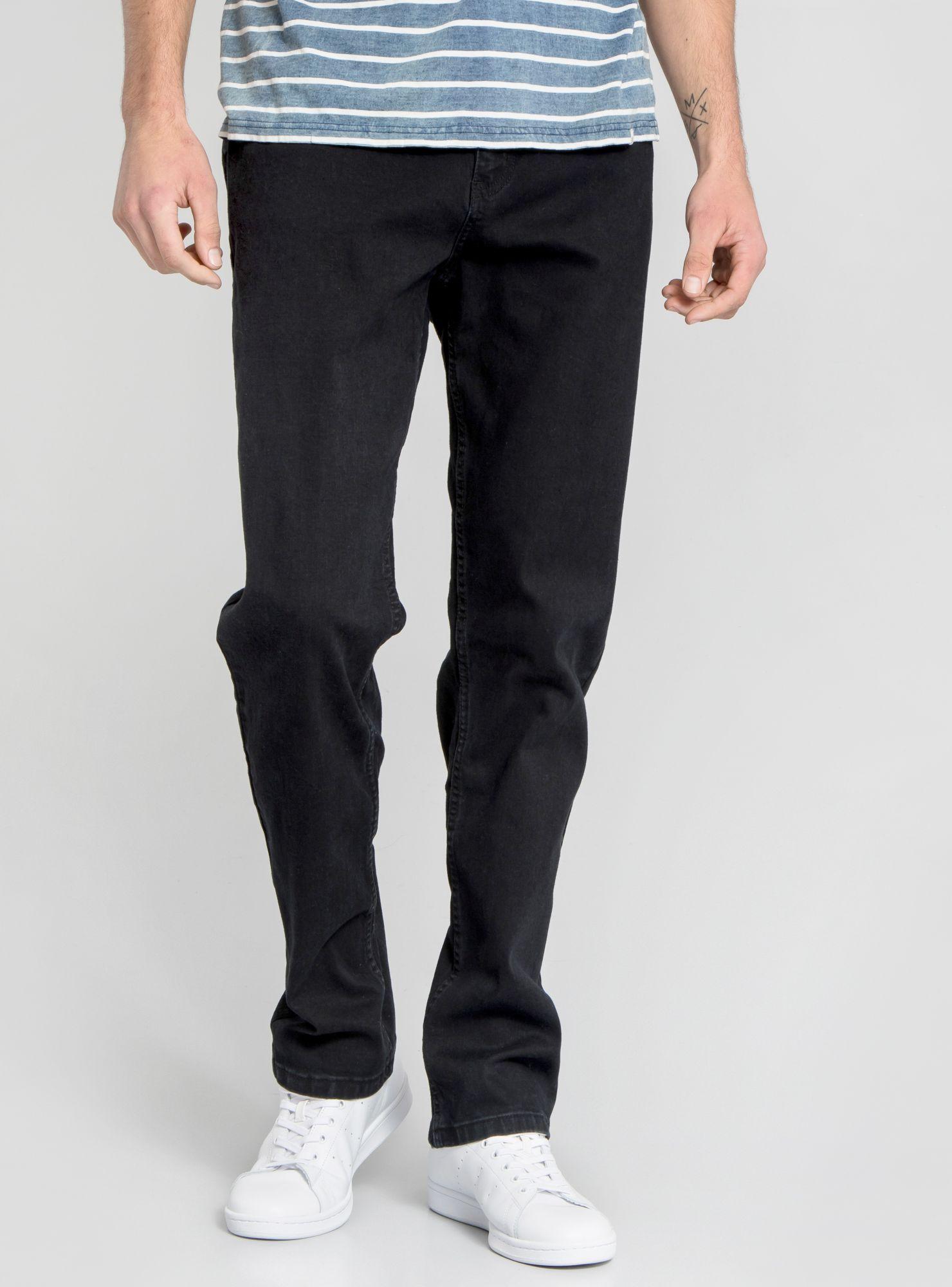 Jeans Denim Liso Foster-0