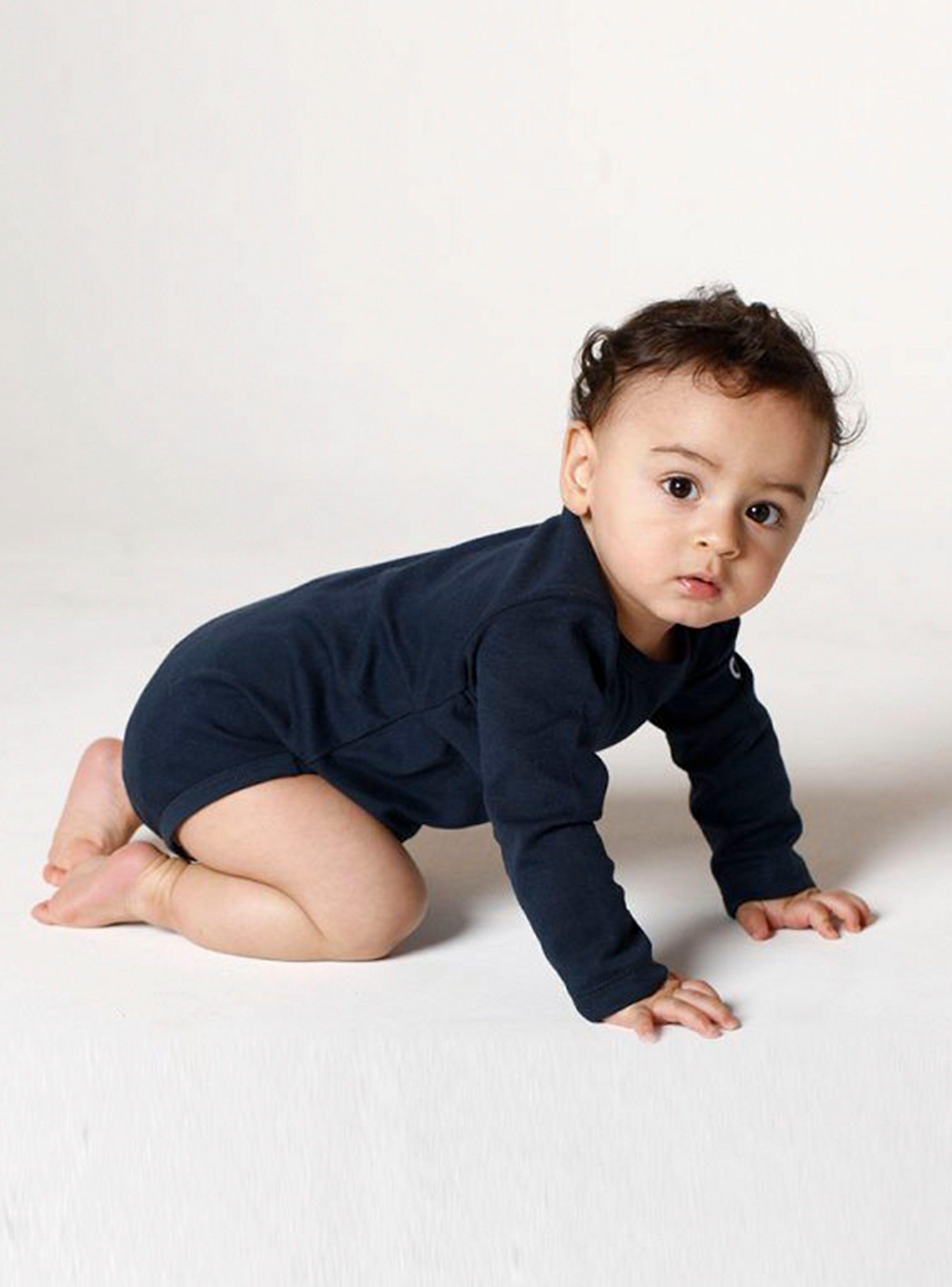 Set Little Foot 2 Bodys Algodón Blanco y Azul Little Foot-2