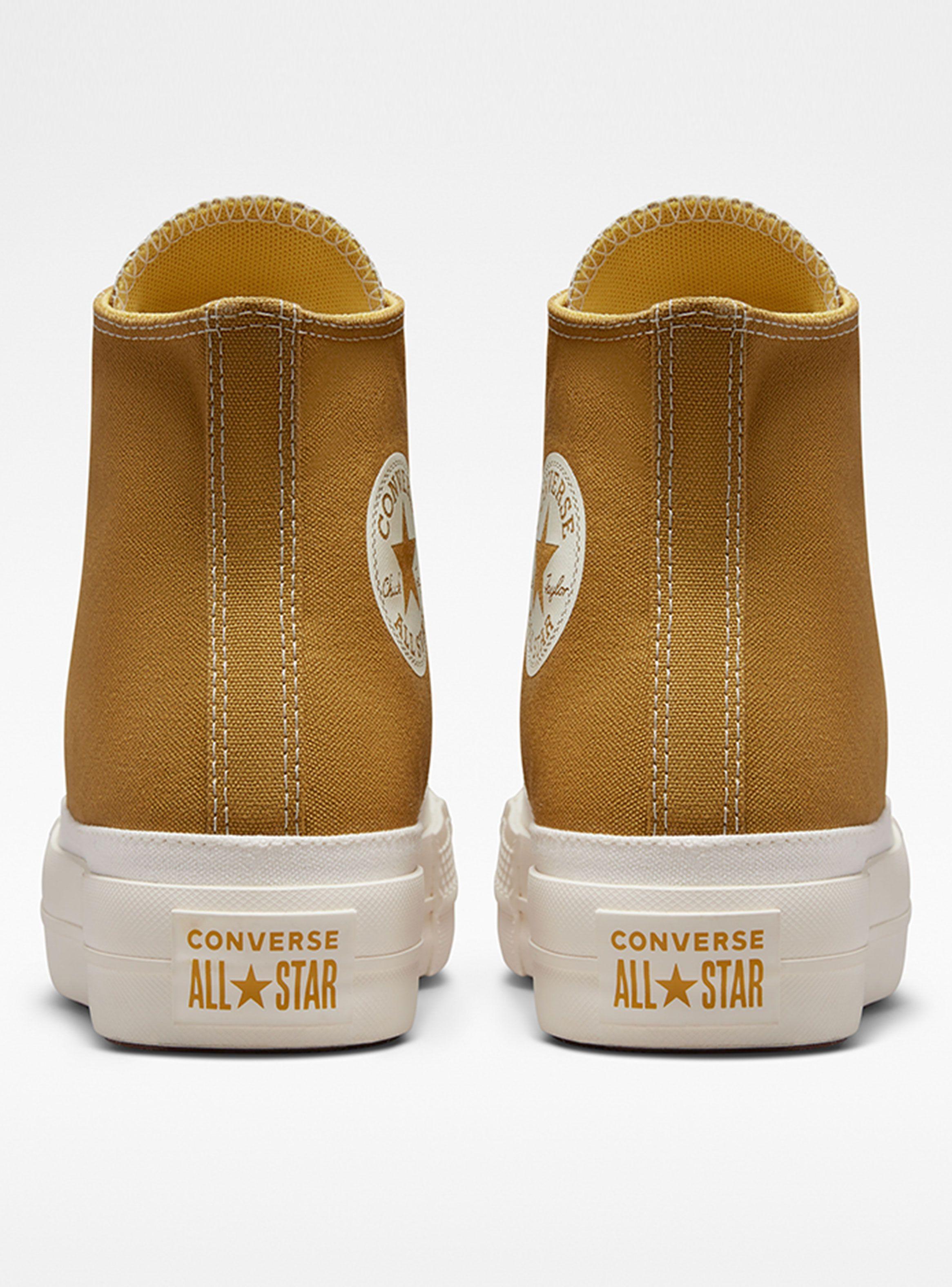 Zapatilla Urbana Lift Amariilo Plataforma-4
