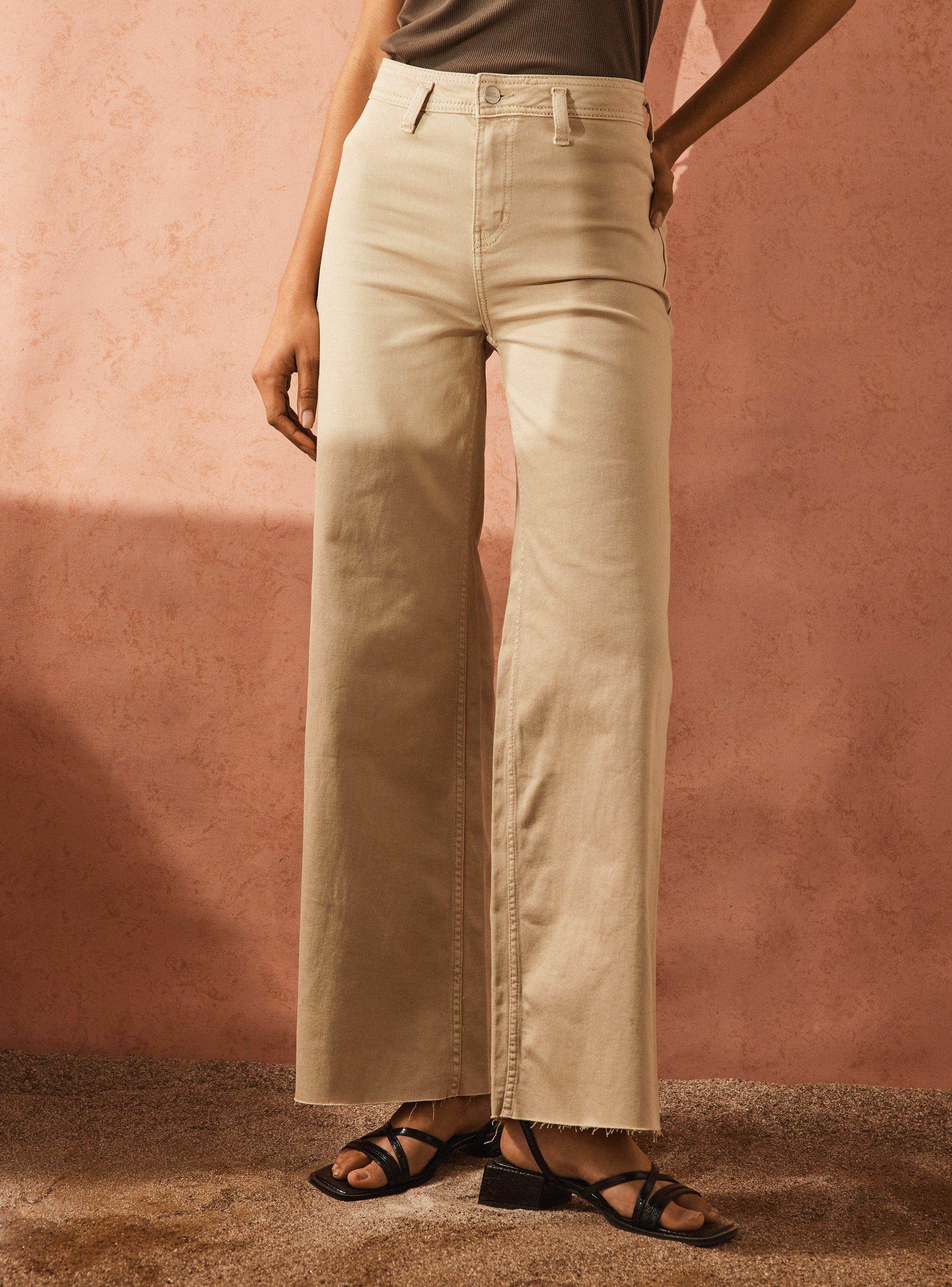 Jeans Wide Leg Tiro Alto-0