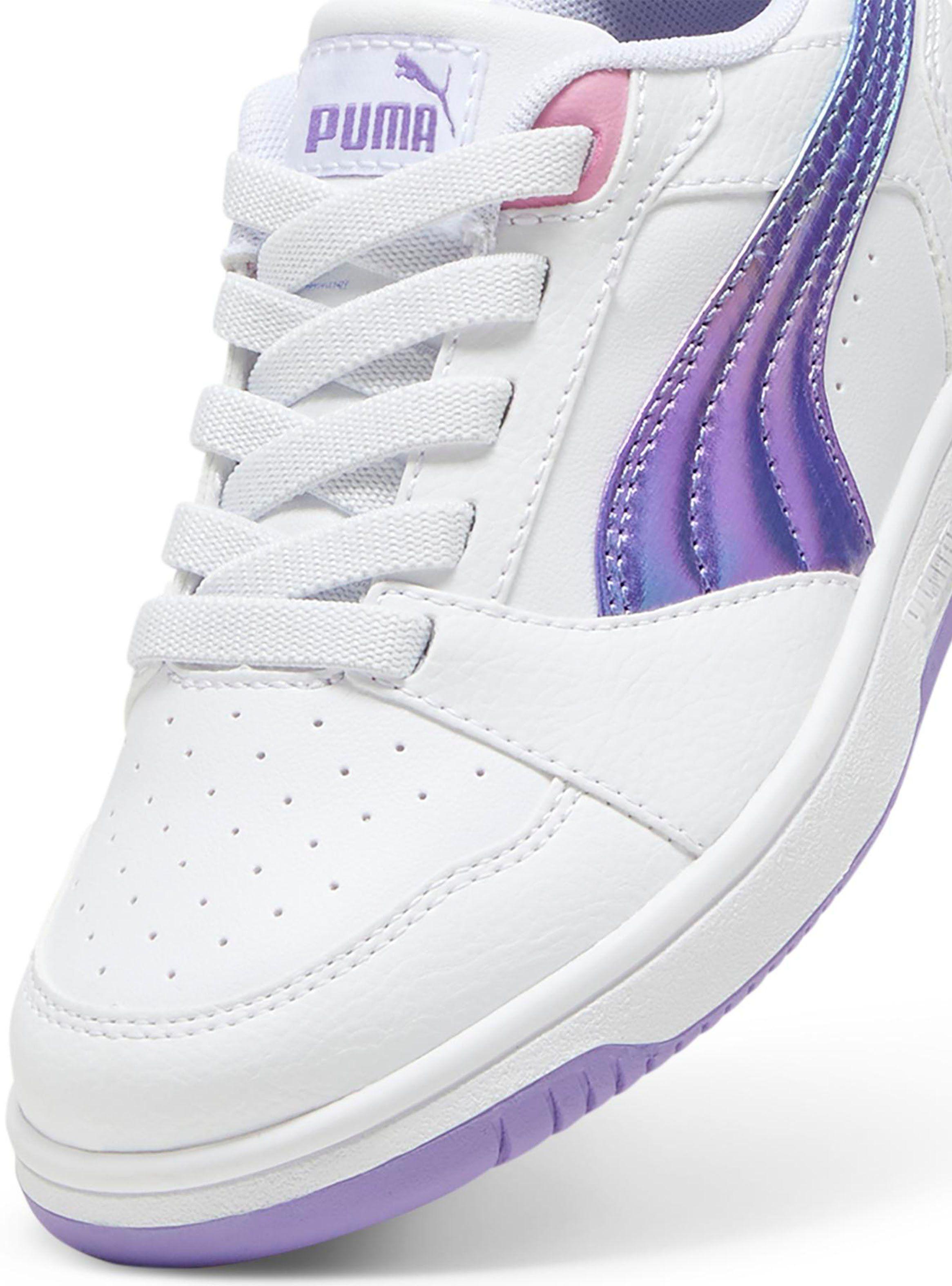 Zapatilla Urbana Rebound V6 Lo Bouncy Sky Ac Ps Niña-4