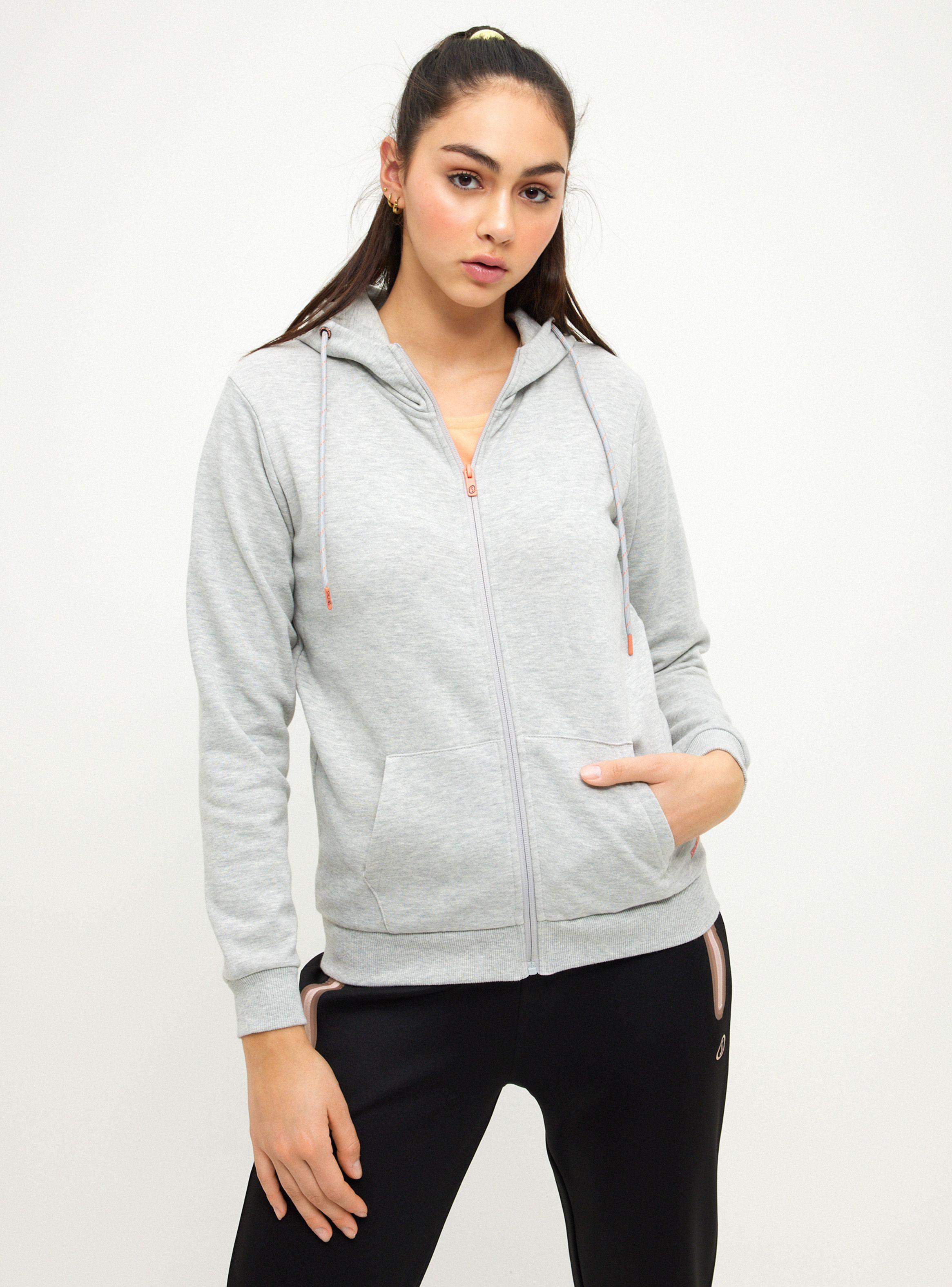 Polerón Básico Full Zipper Mujer-0