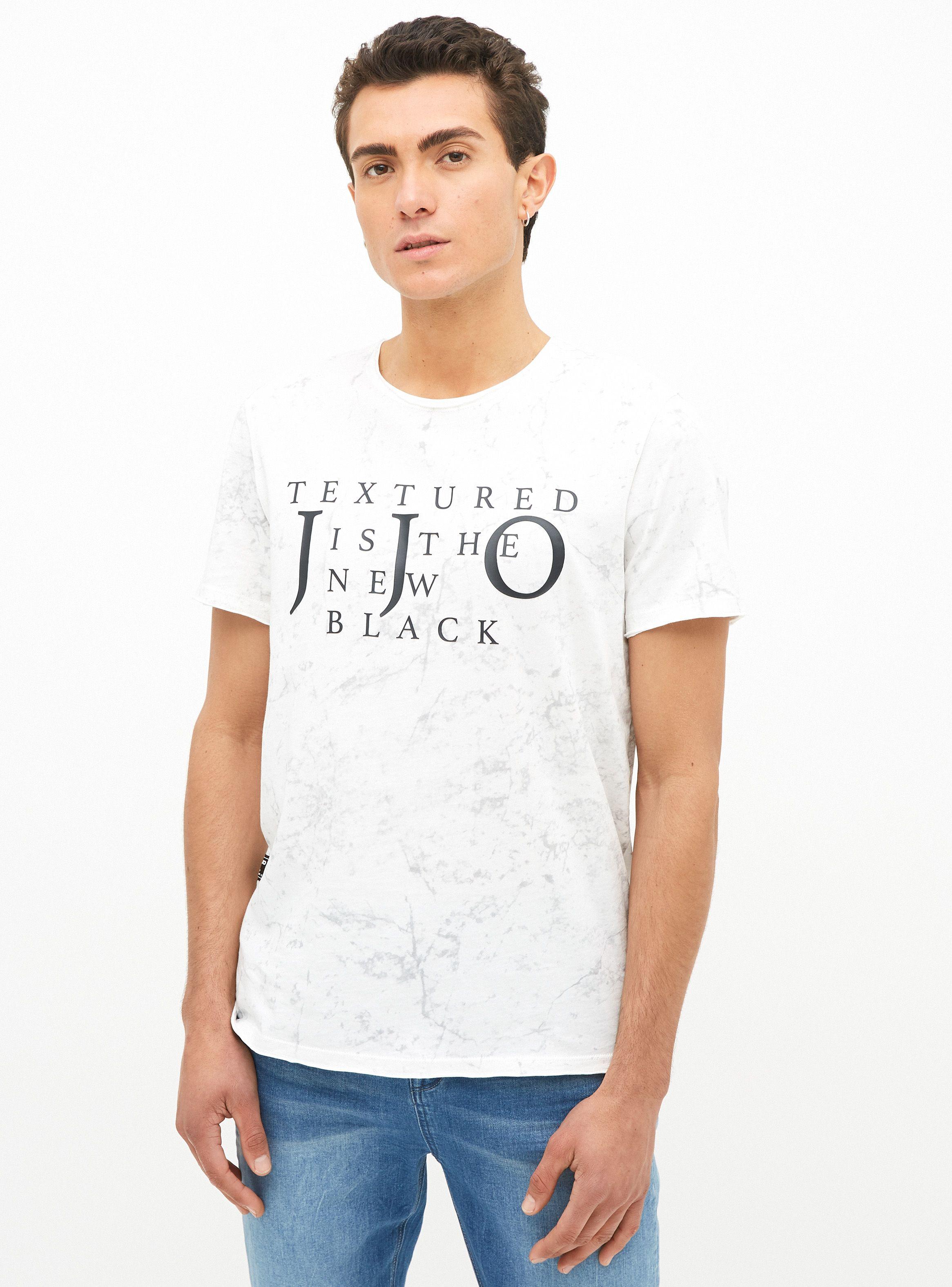 Polera JJO Manga Corta Print Micro Diseño-0