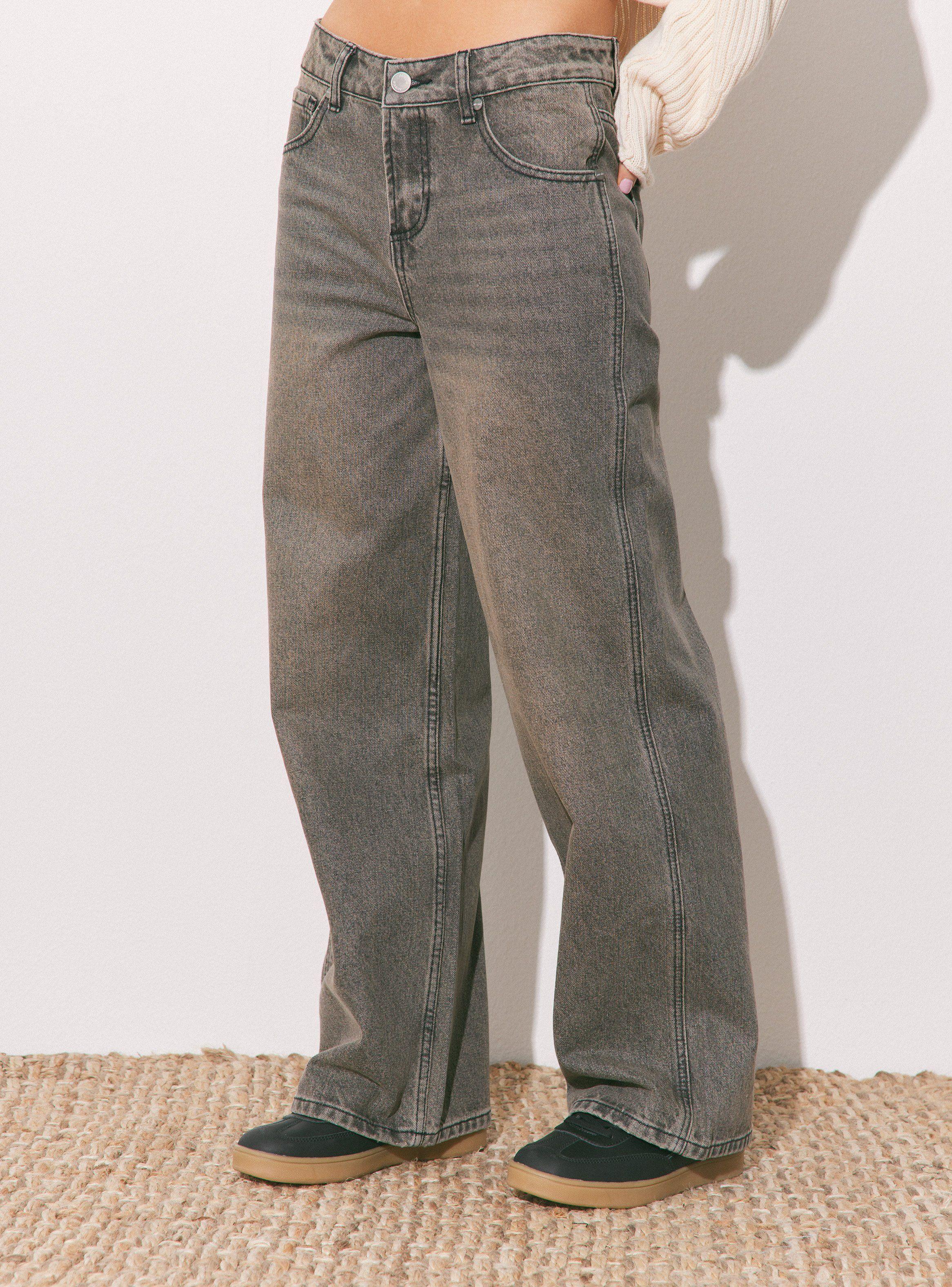 Jeans Lavado Overdyed Wide Leg-0
