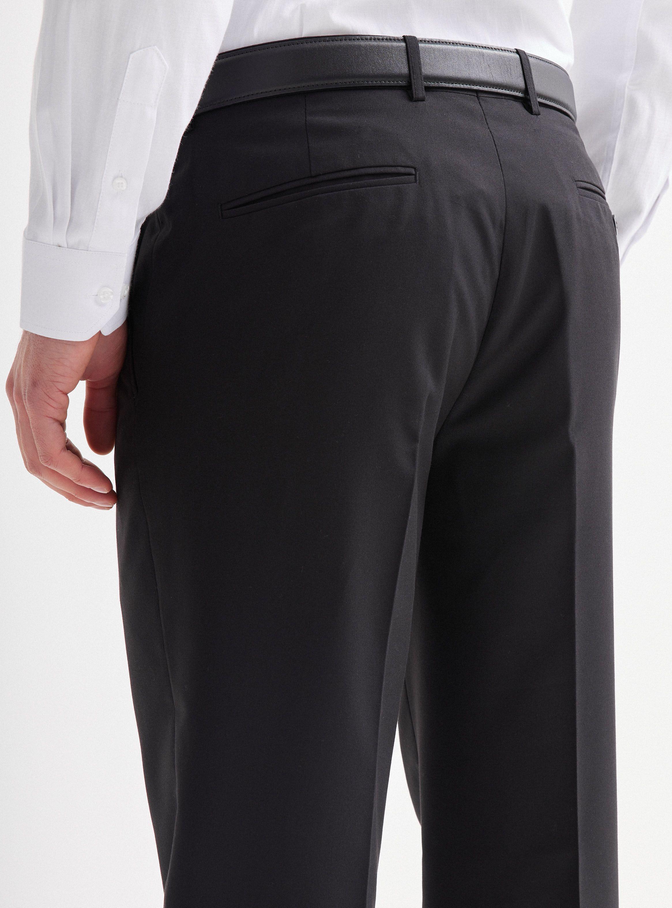 Pantalón Vestir Negro-3