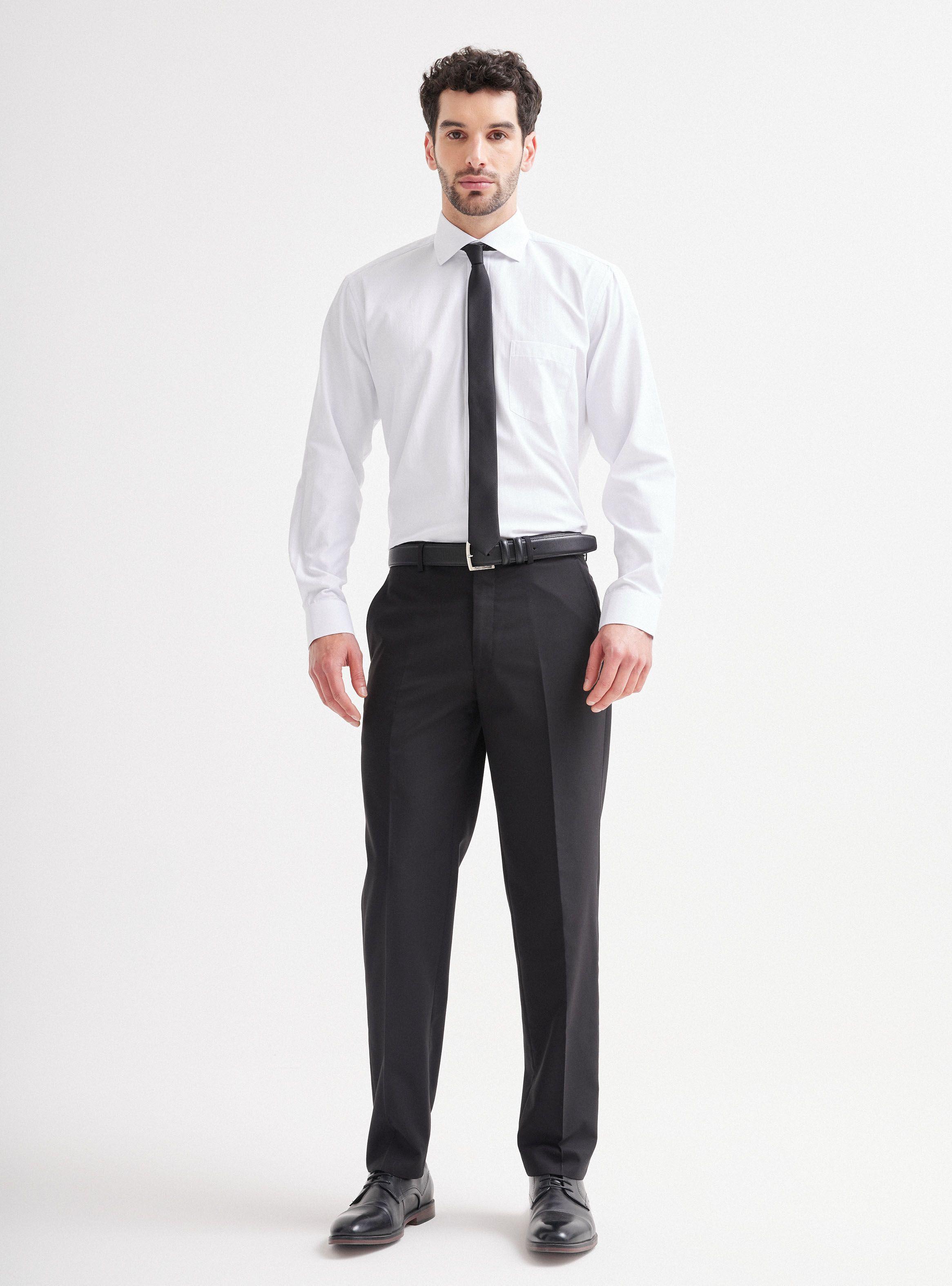 Pantalón Vestir Negro-4