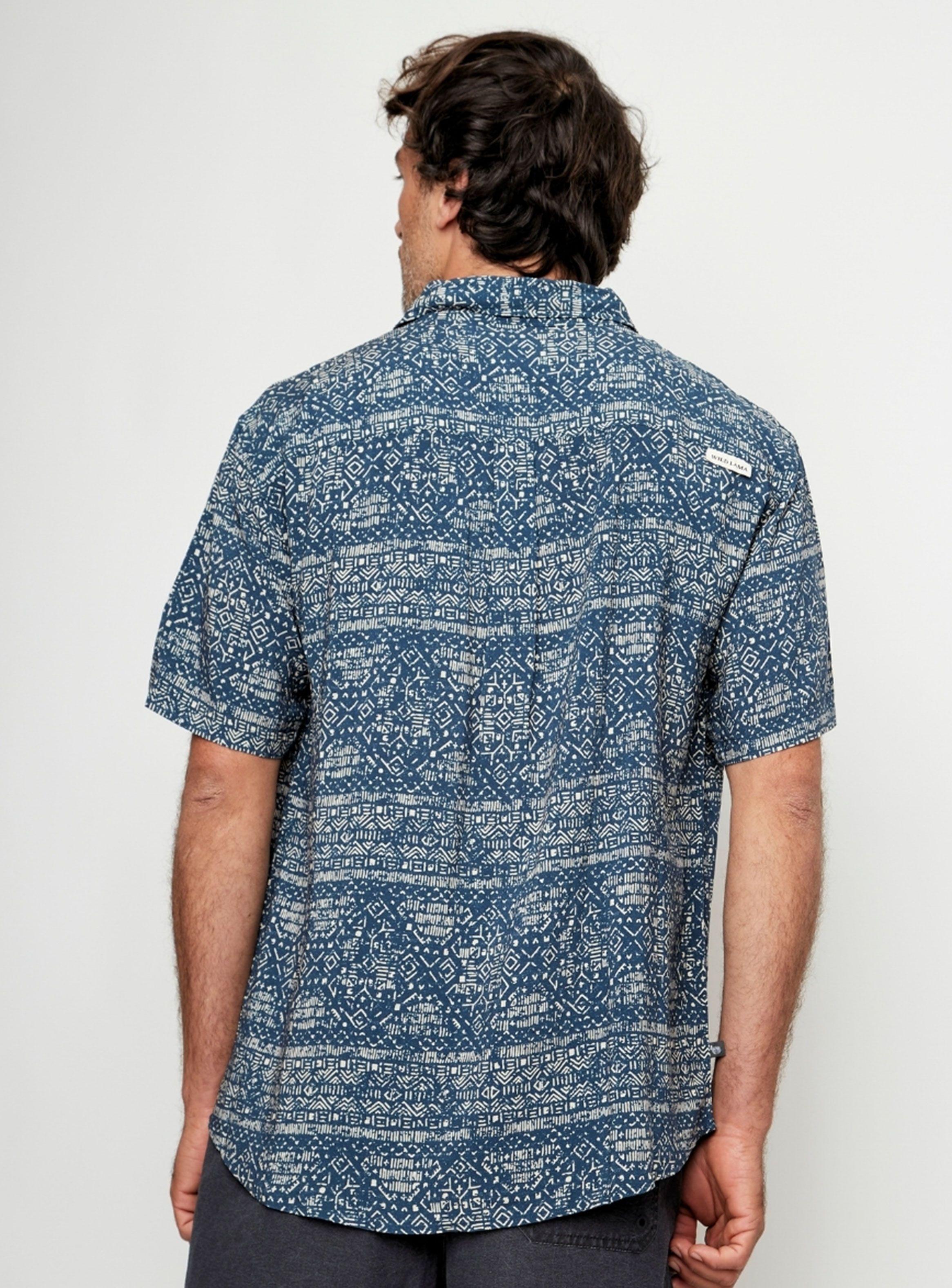 Camisa Mero Fibra Regular Origen Natural Tribal Crudo-1