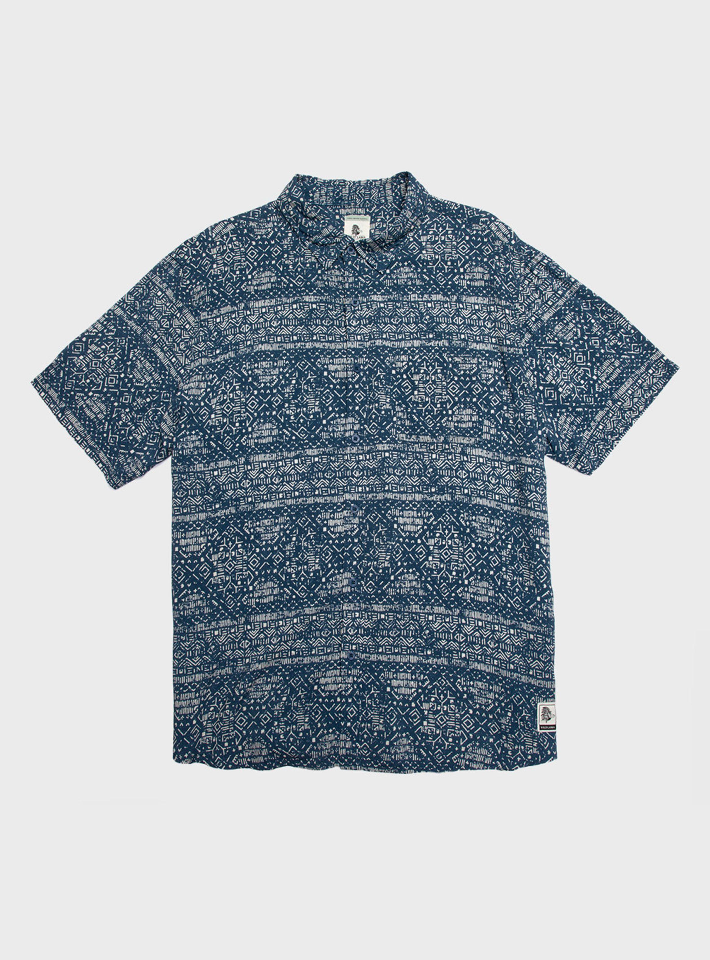 Camisa Mero Fibra Regular Origen Natural Tribal Crudo-3