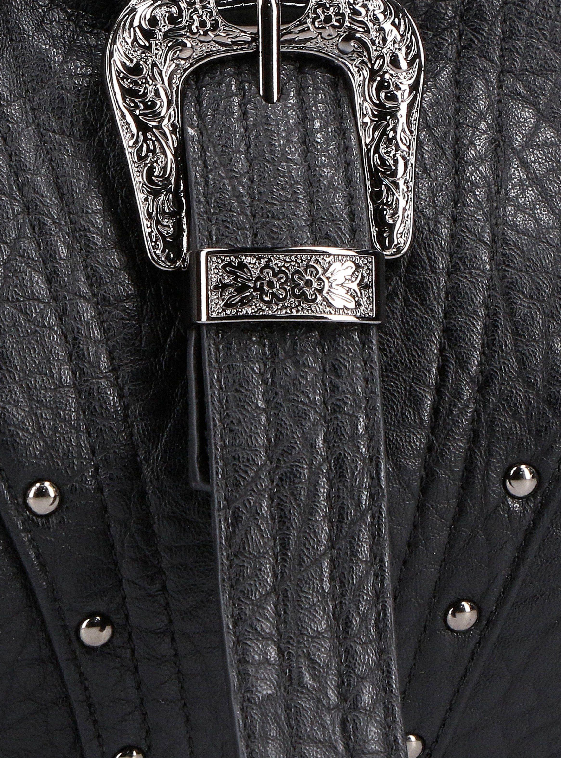 Cartera Boho Hebilla Western-6