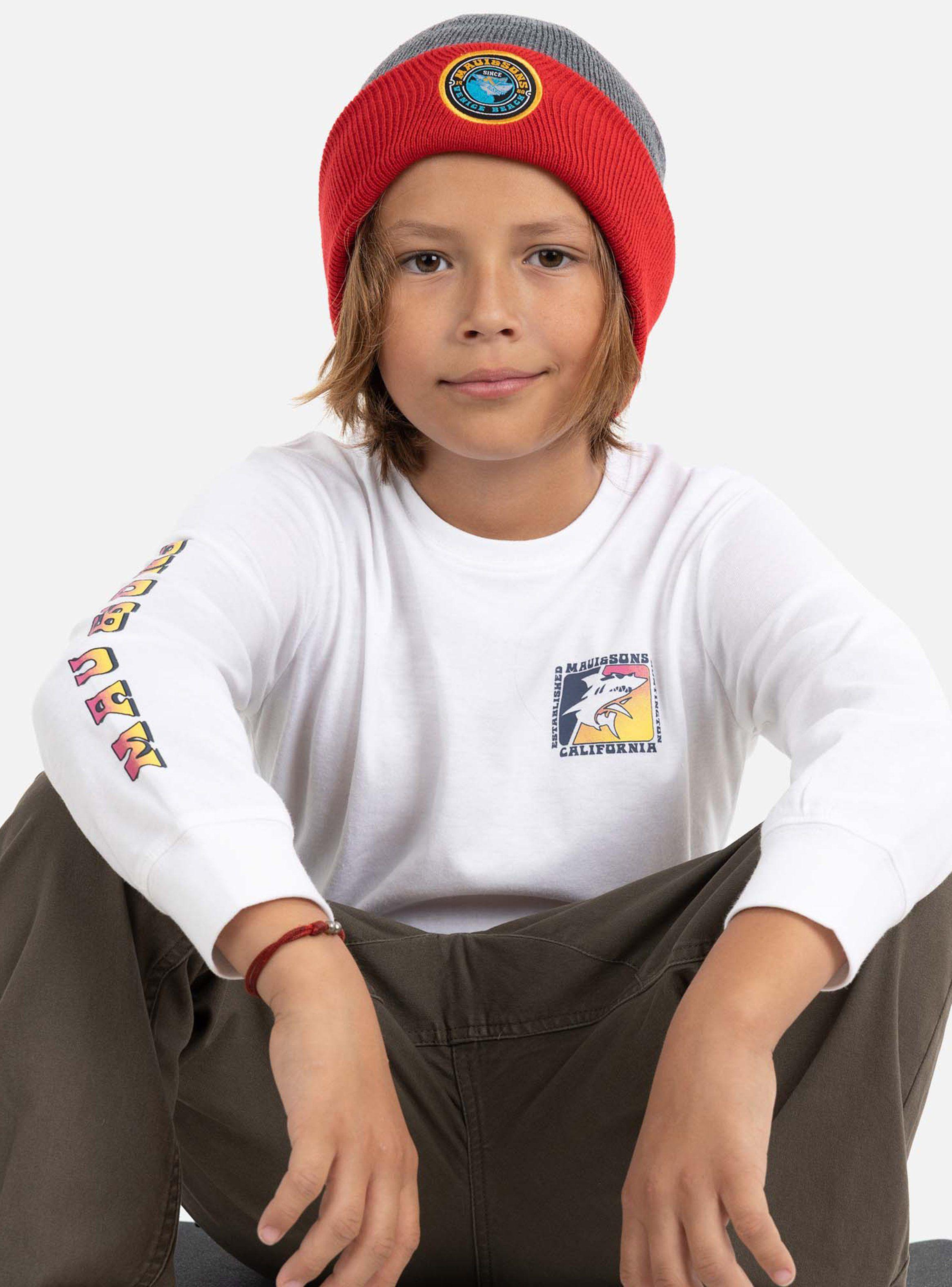 Polera Manga Larga 5P782 Niño Blanco-3
