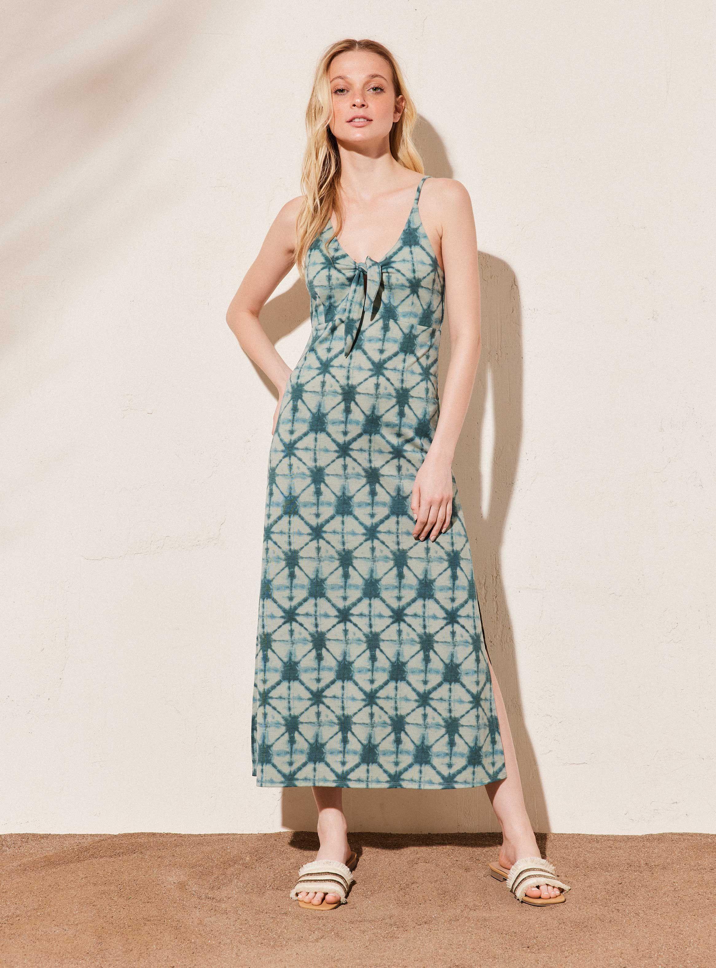 Vestido Estampado Tipo Tie Dye-4