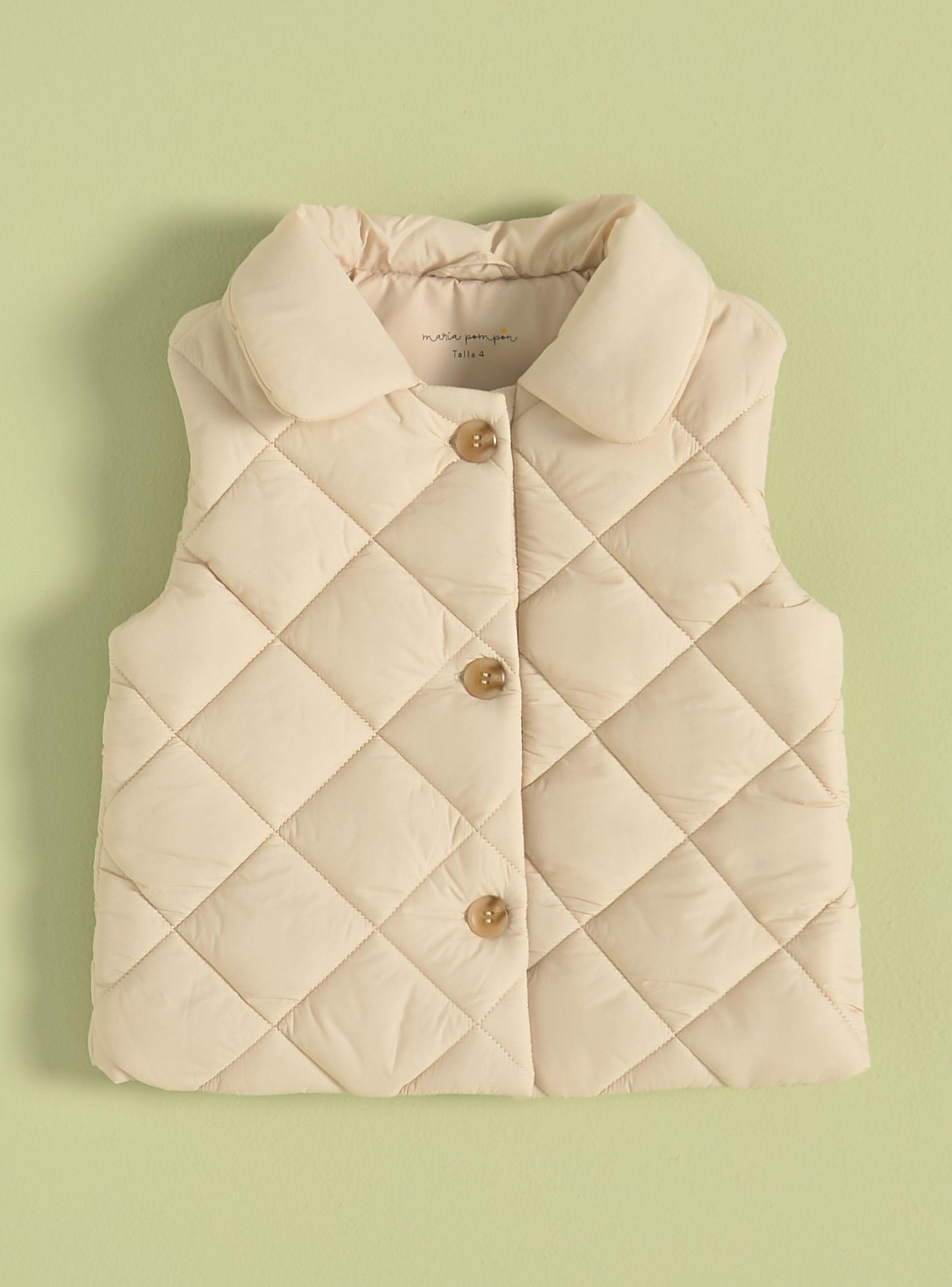 Parka con Cuello y Botones-0