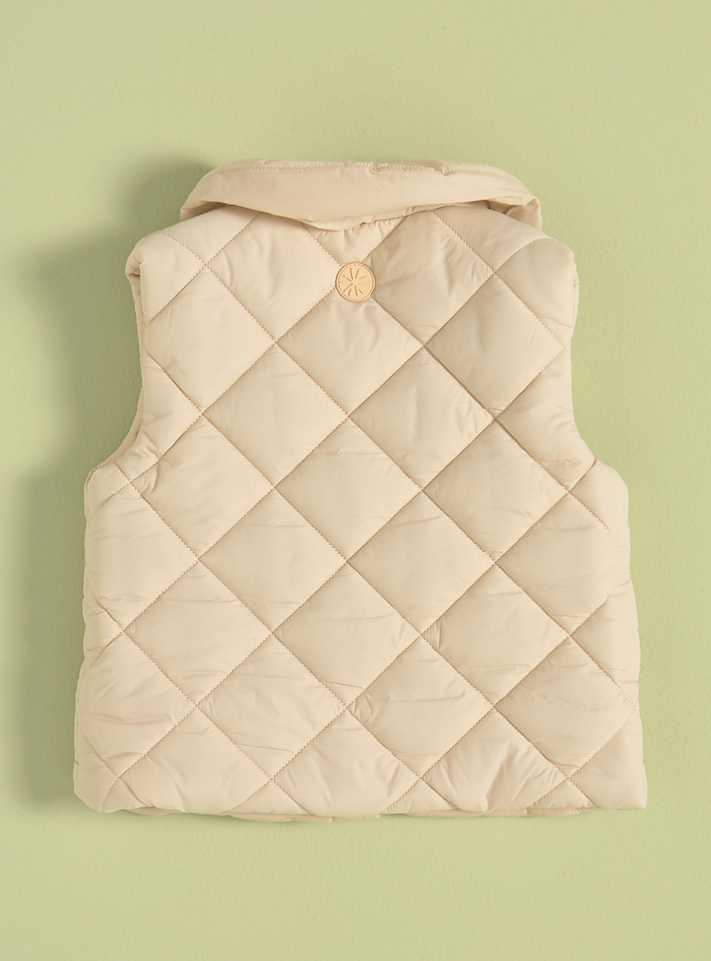 Parka con Cuello y Botones-1