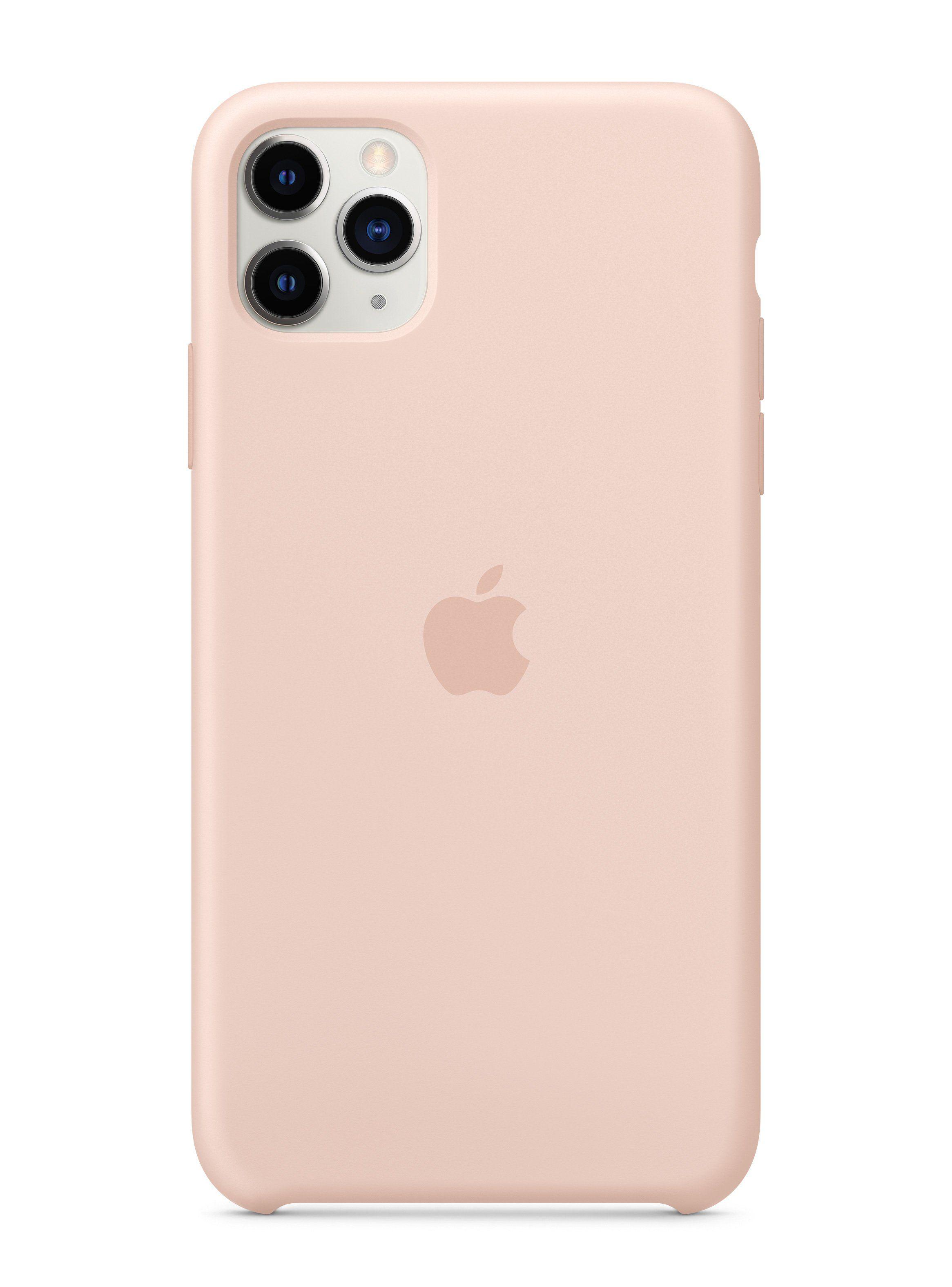 Carcasa Silicone para iPhone 11 Pro Max Rosado-0