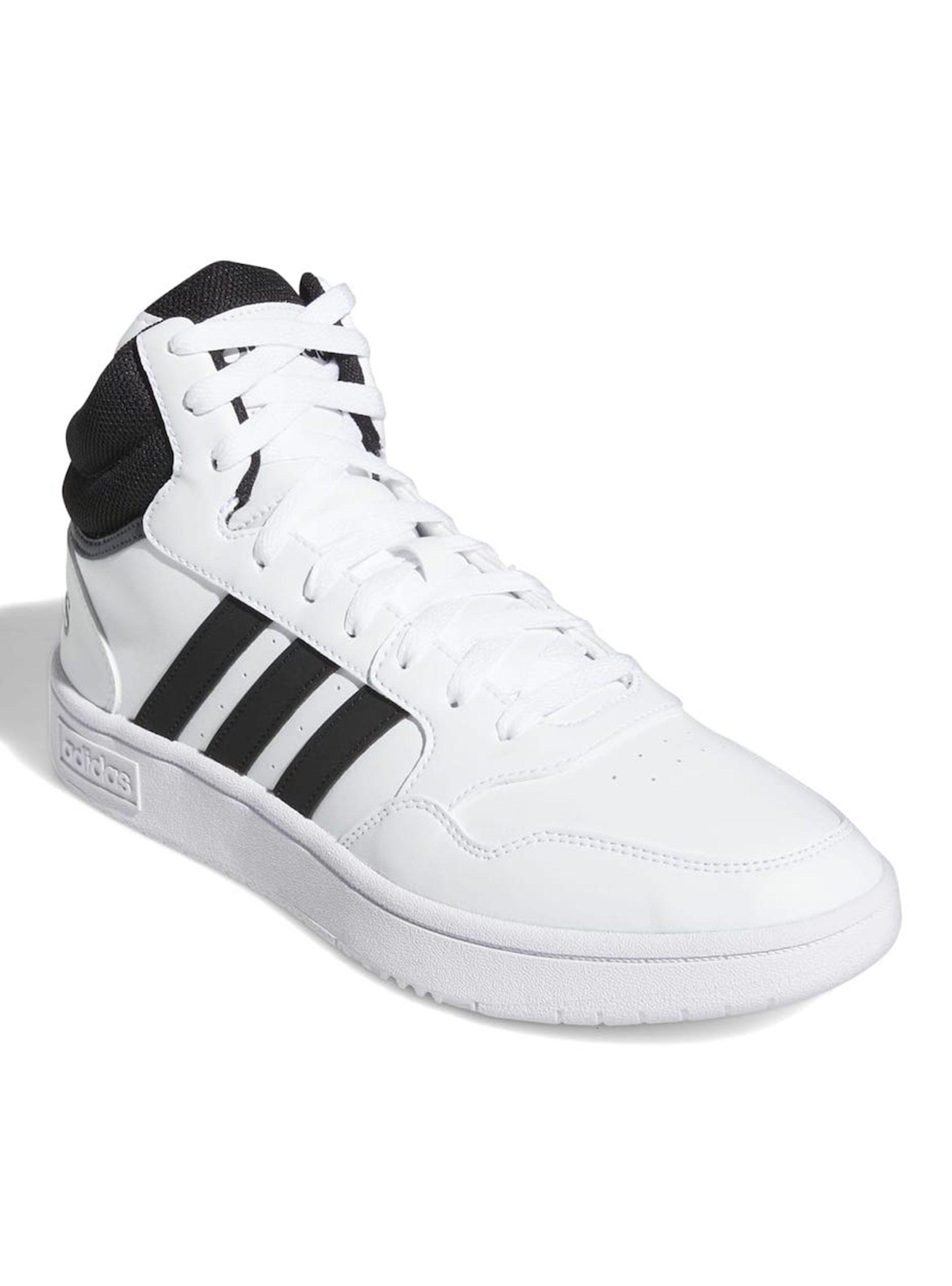 Zapatilla Basketball Black Hoops 3.0 Mid Hombre-1