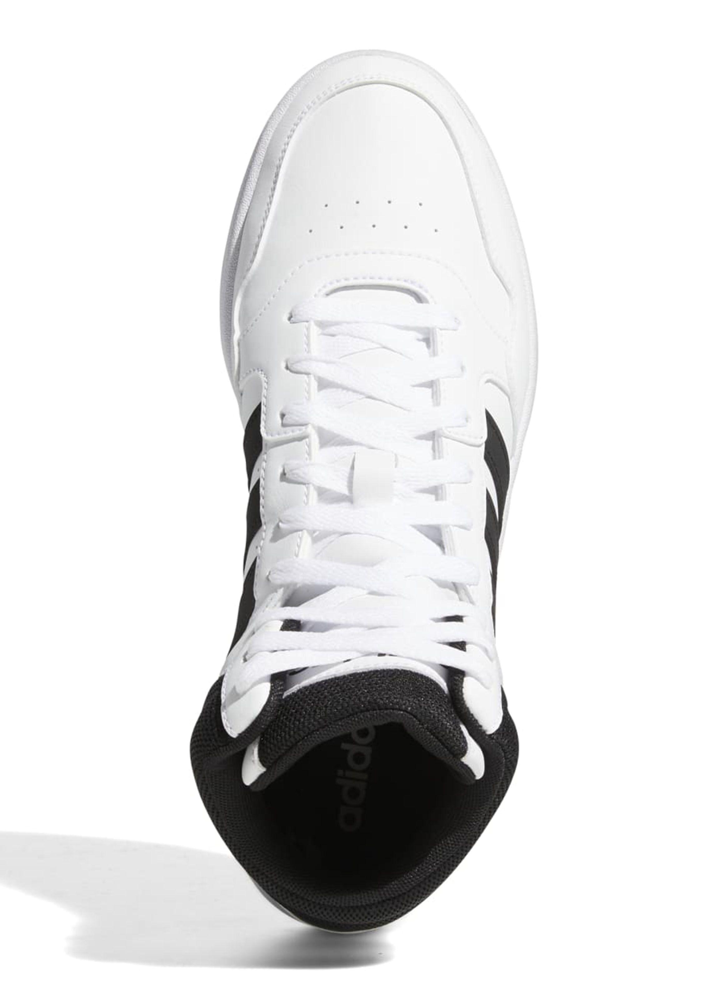 Zapatilla Basketball Black Hoops 3.0 Mid Hombre-2