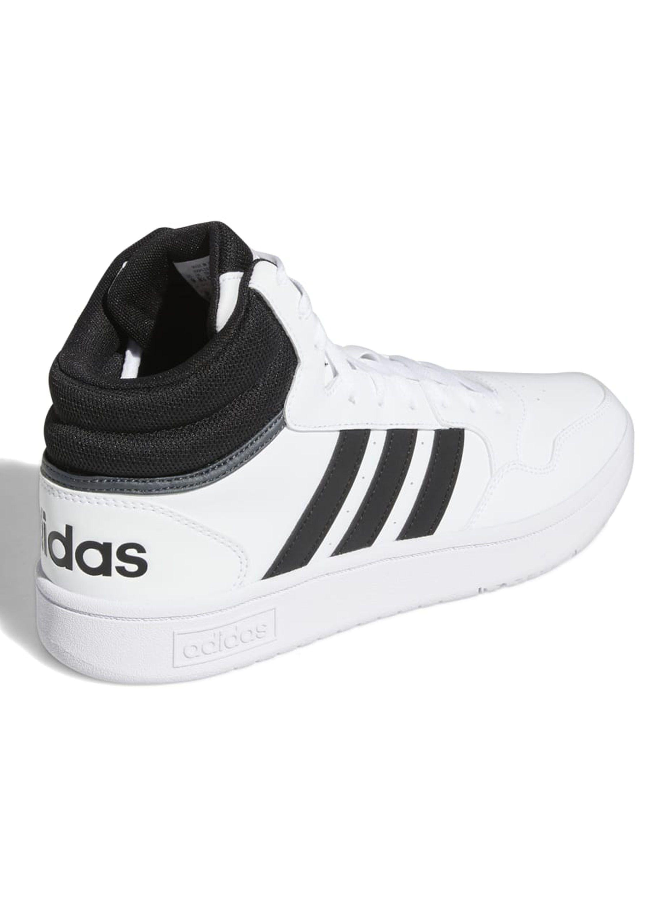 Zapatilla Basketball Black Hoops 3.0 Mid Hombre-3