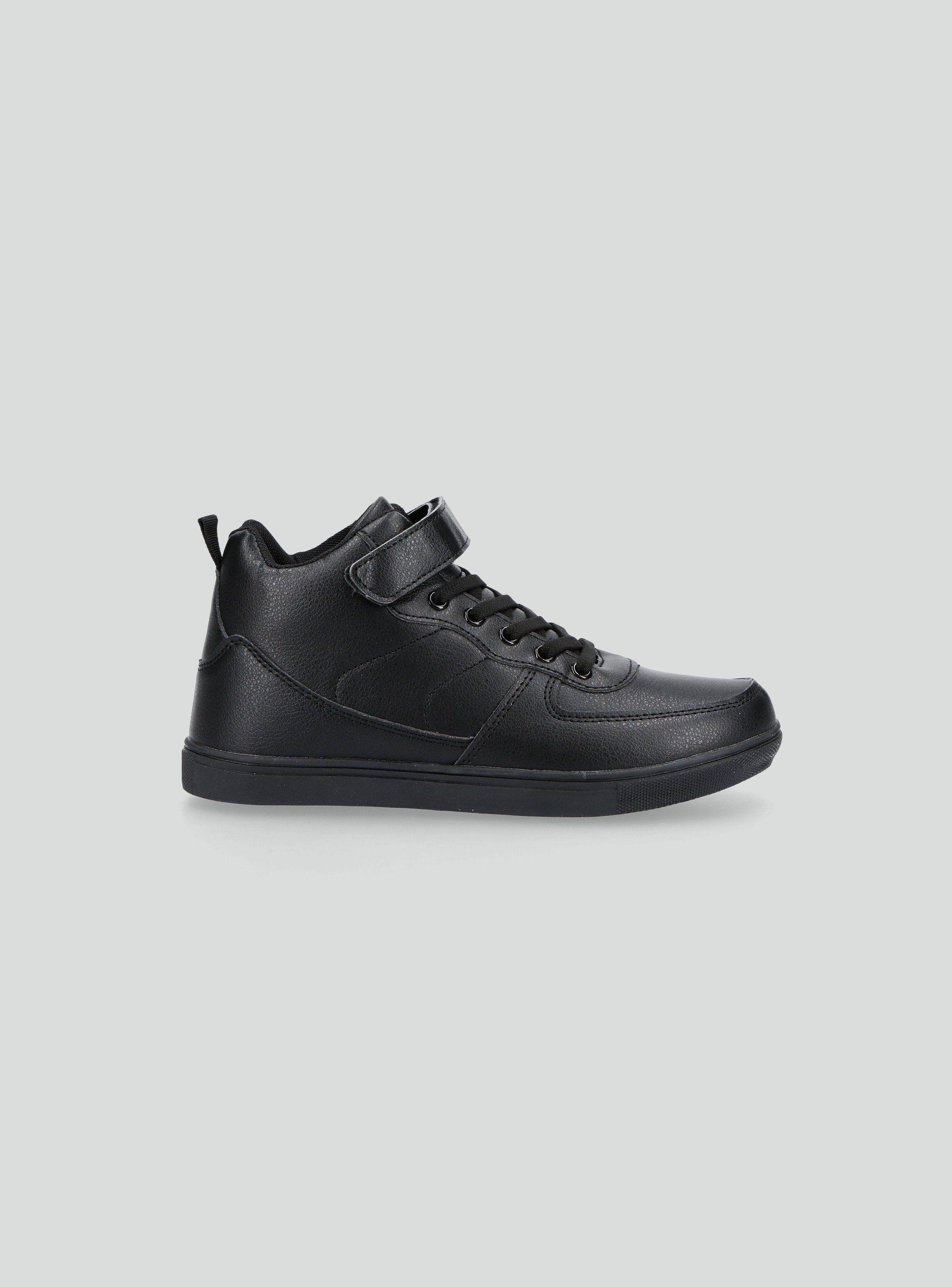 Zapatilla Escolar Caña Cordón Velcro Niño-0