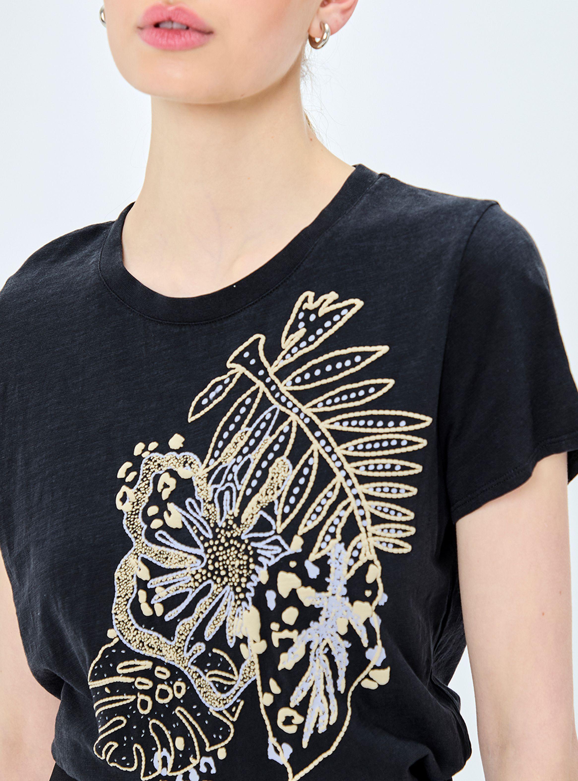 Polera Estampada Flor Print-2