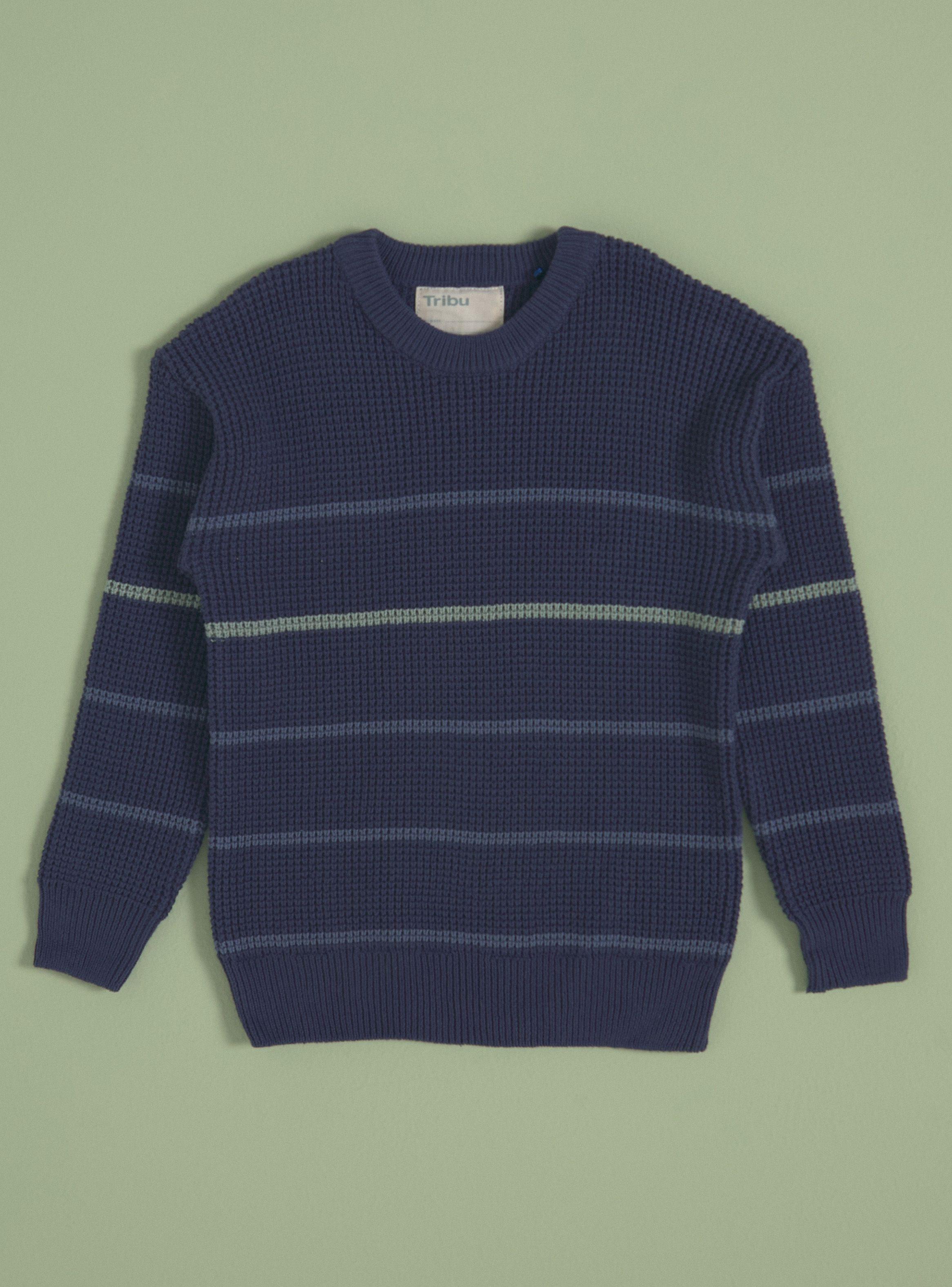 Sweater Textura Rayas-2