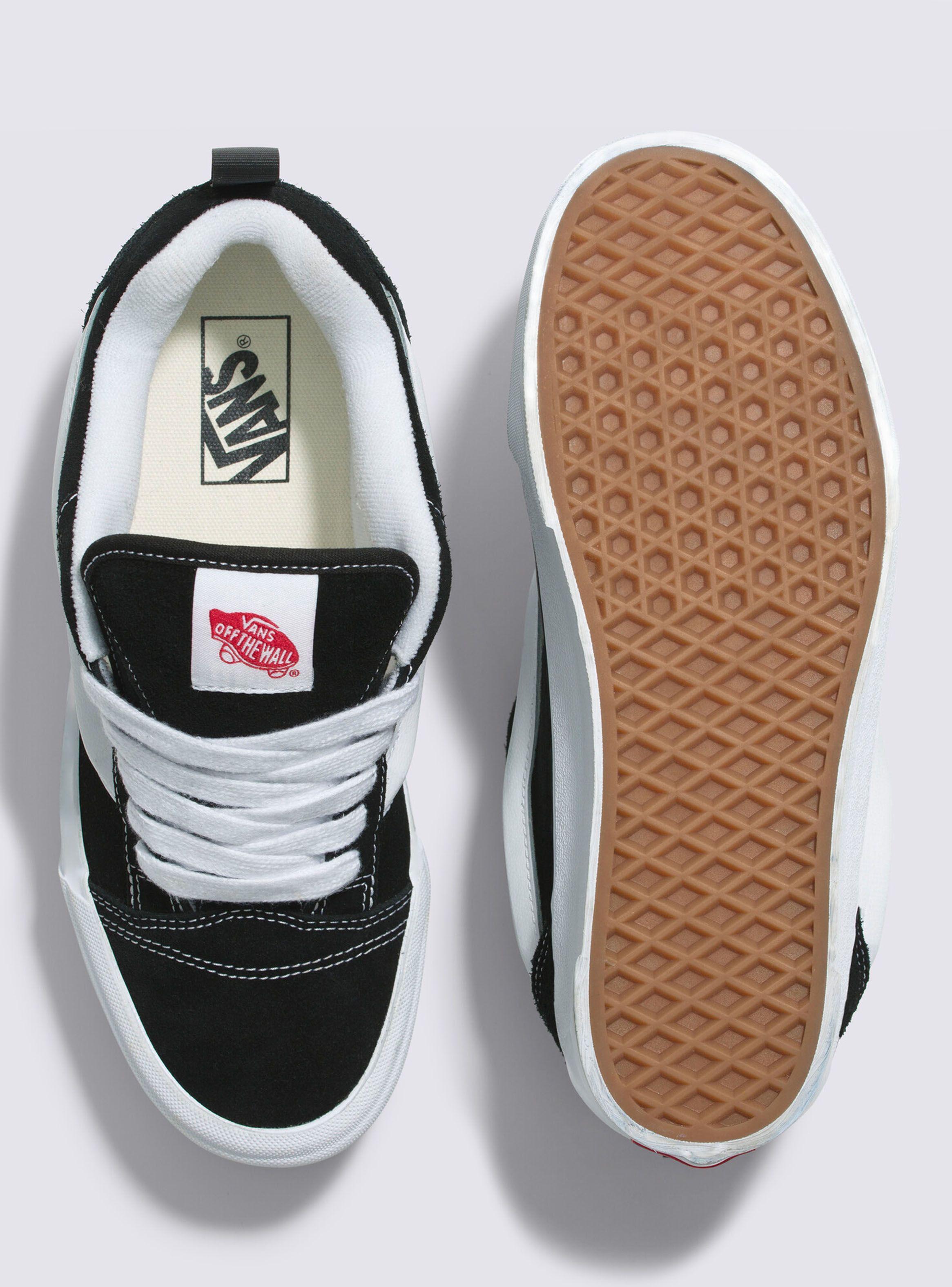 Zapatilla Urbana Knu Stack Blk Cuero Mujer-2