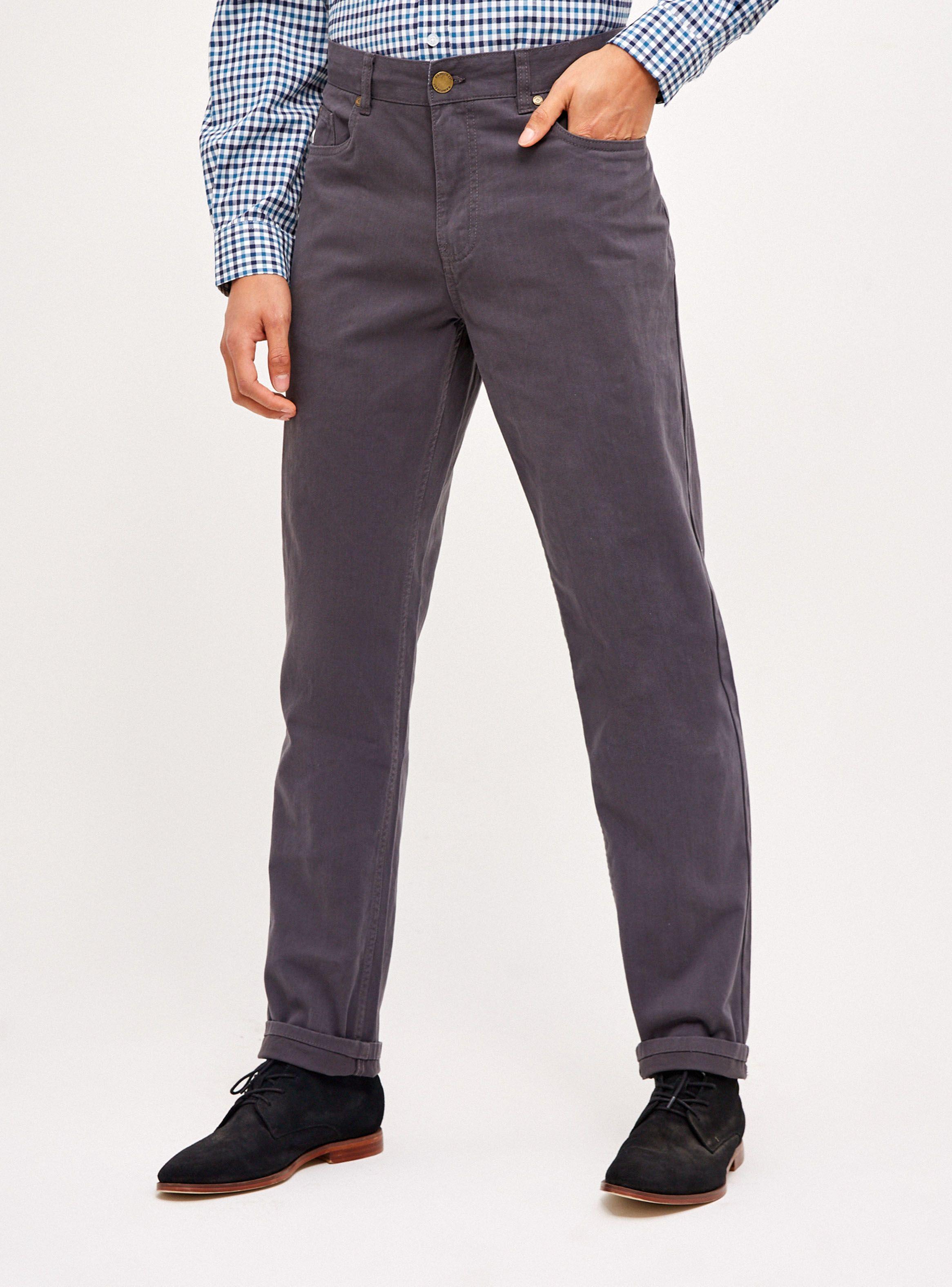 Pantalón 5 Bolsillos Gabardina Recto-0