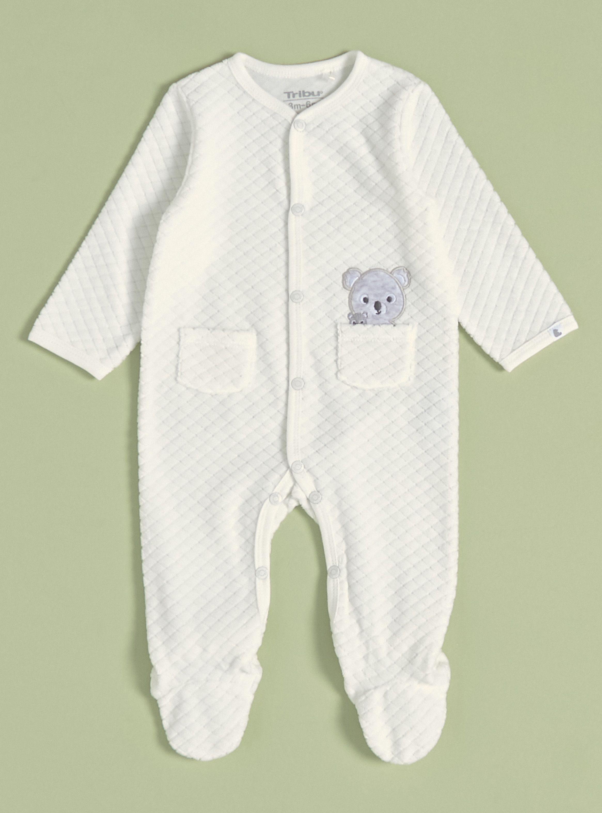 Osito Unisex Bolsillos Parche-0