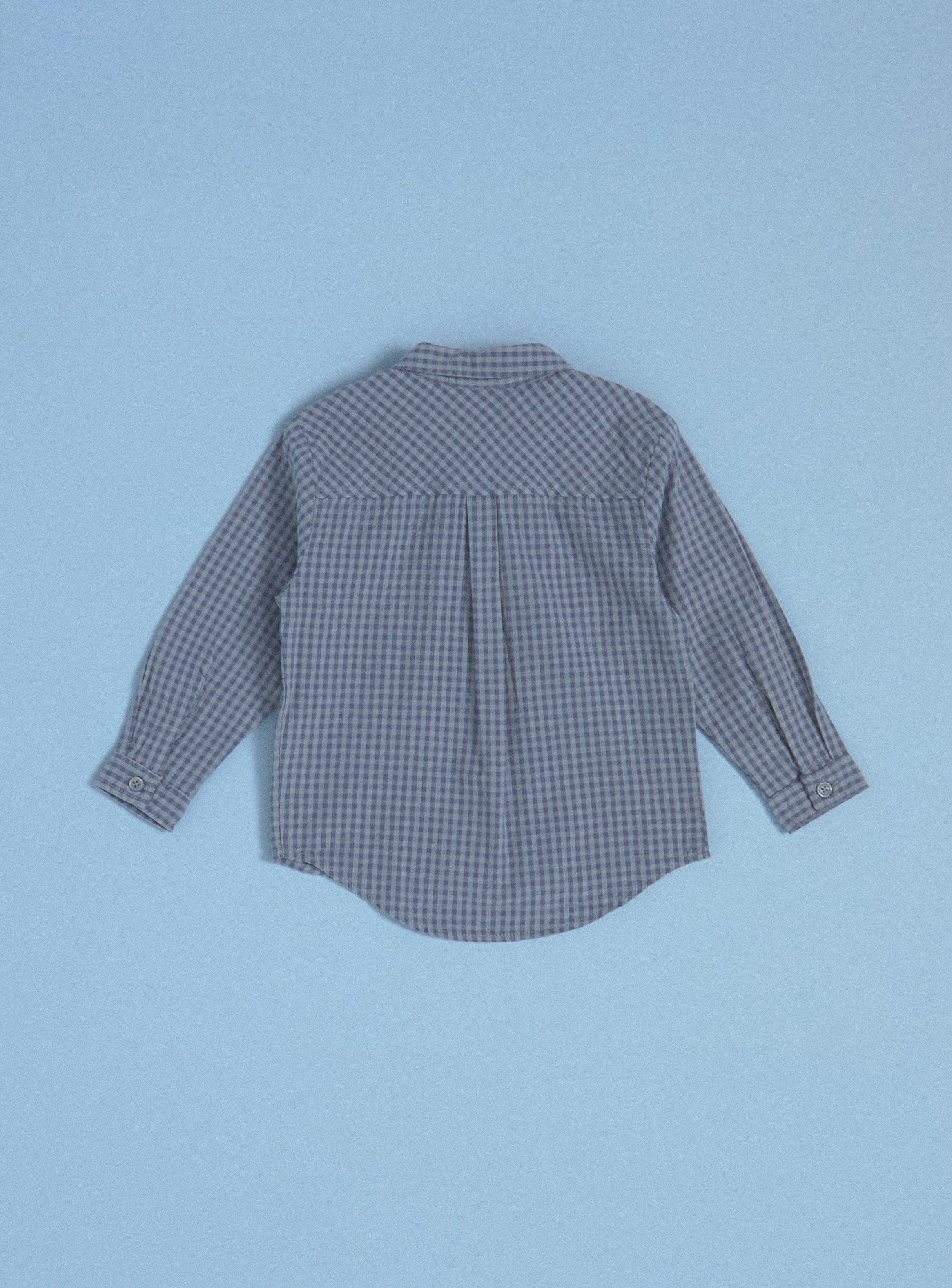 Camisa con Textura y Oversize-1