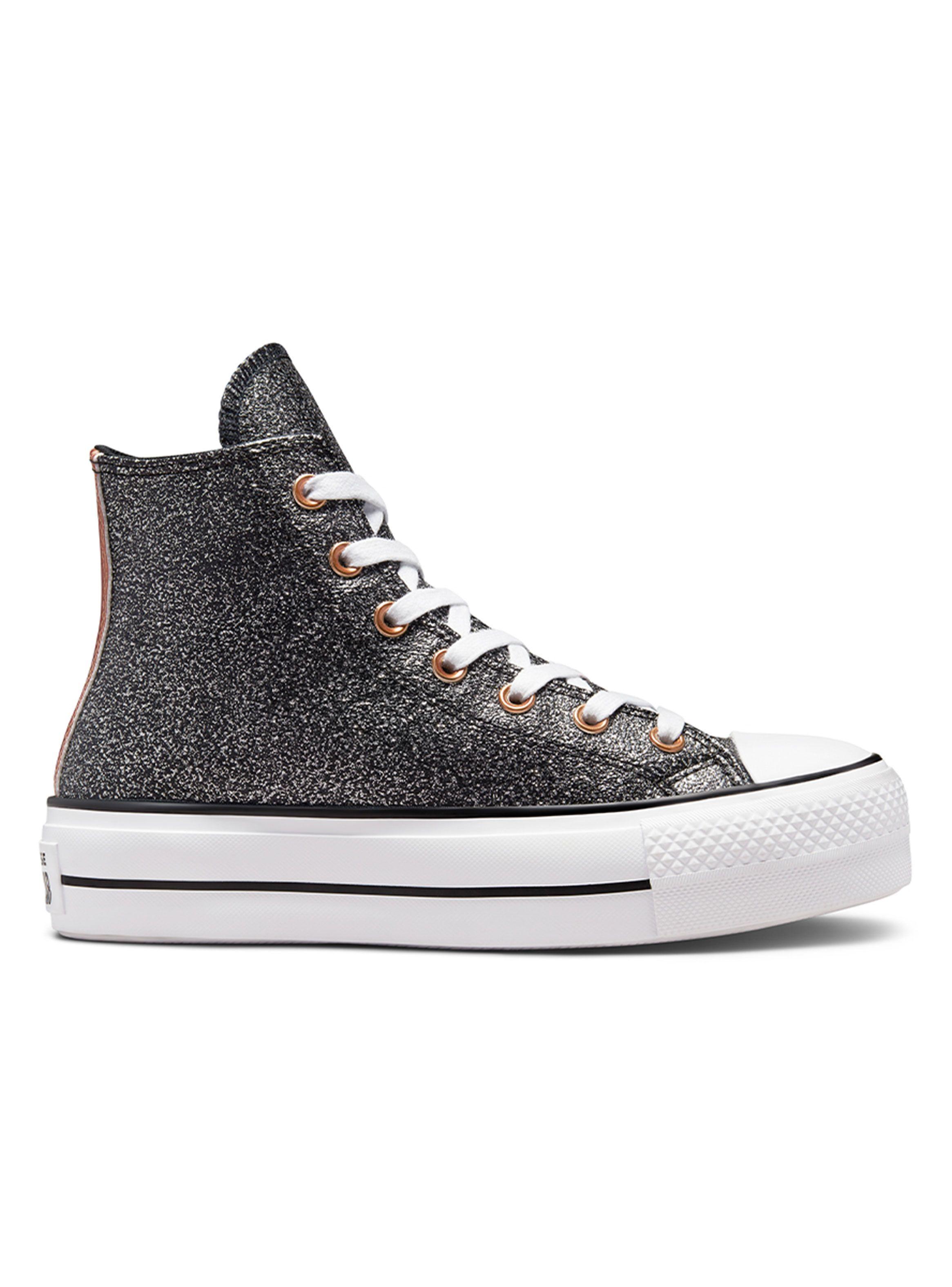 Zapatilla Urbana Chuck Taylor Lift Negro Mujer-0