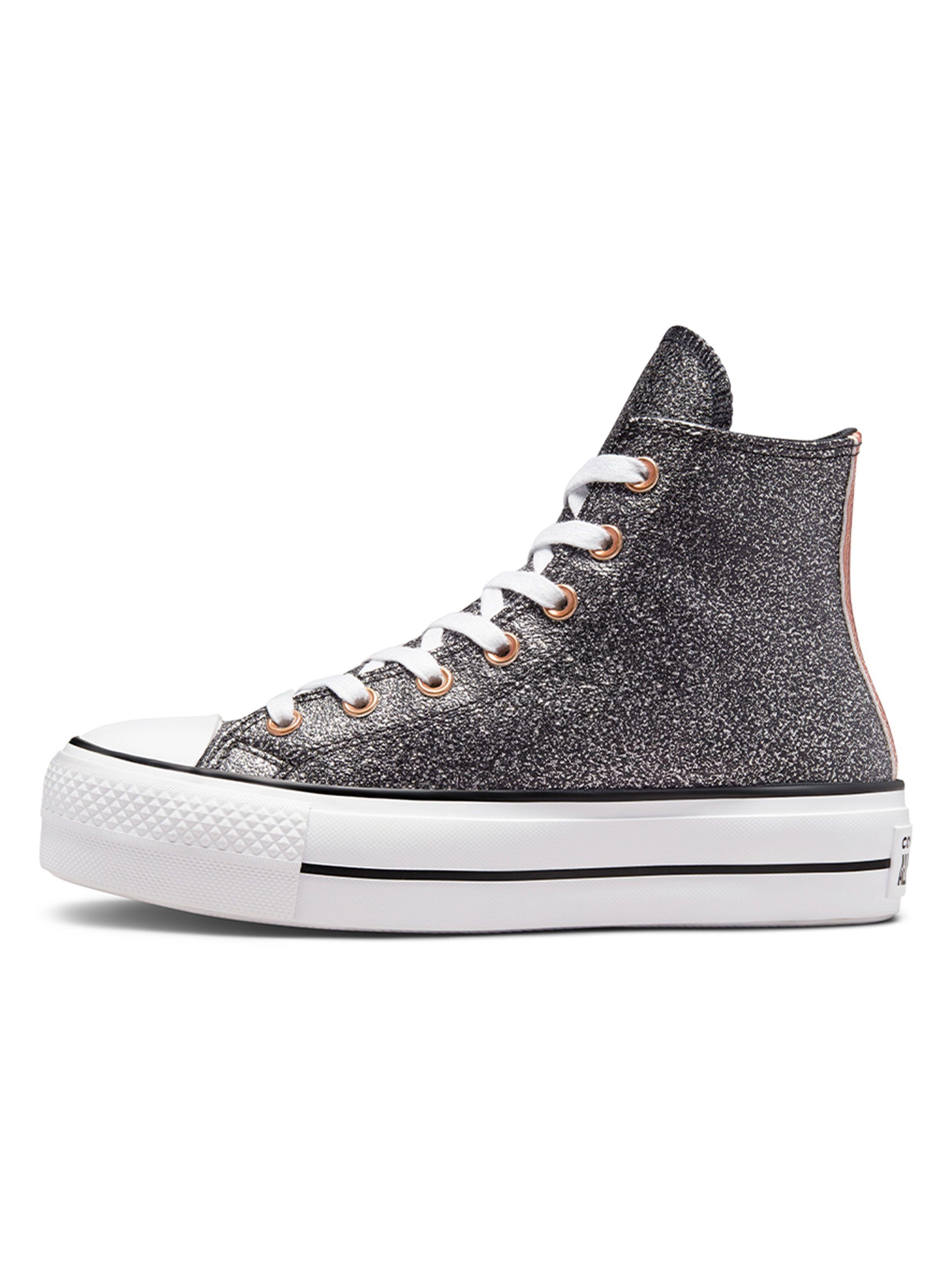 Zapatilla Urbana Chuck Taylor Lift Negro Mujer-2