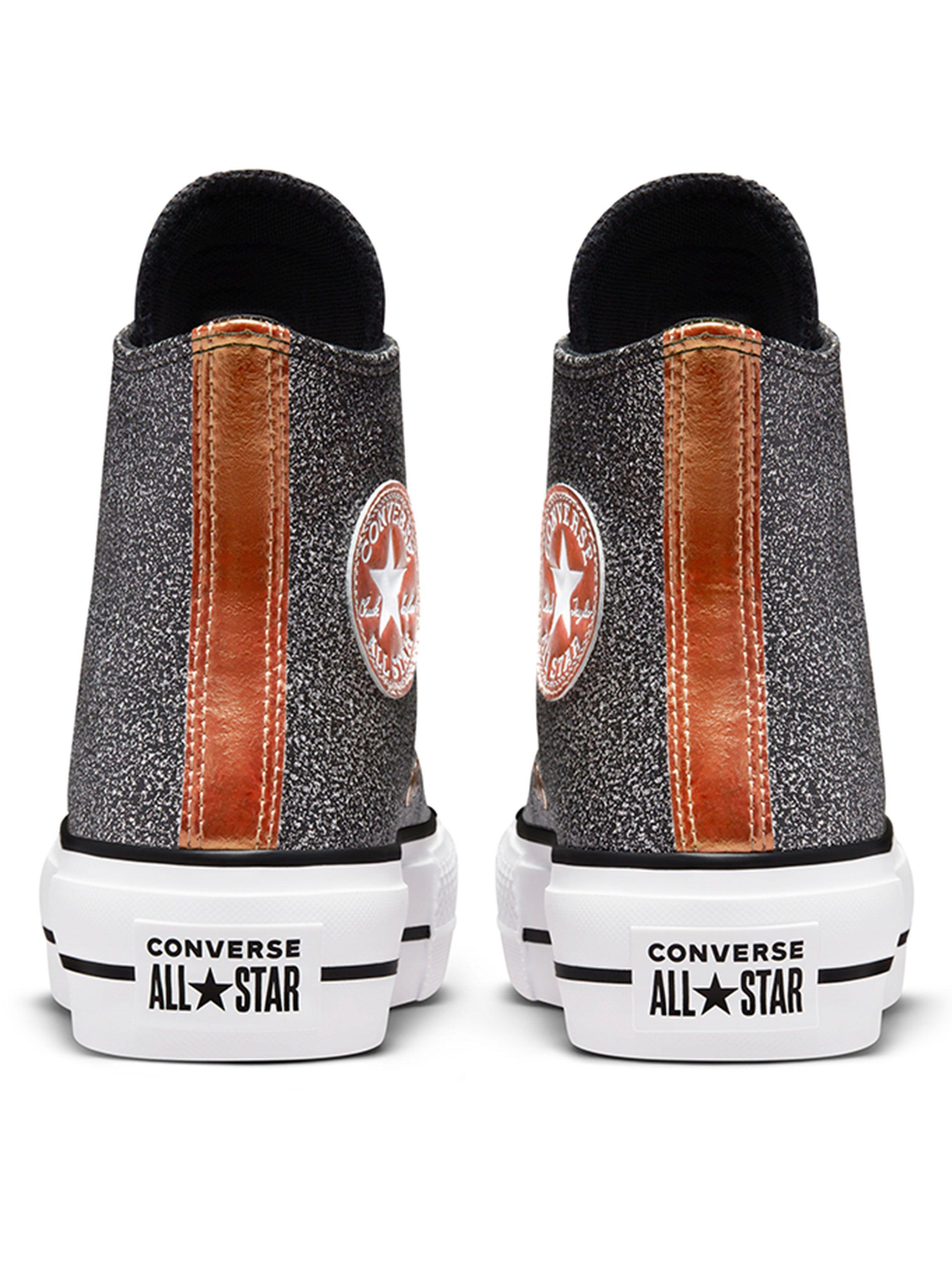 Zapatilla Urbana Chuck Taylor Lift Negro Mujer-4