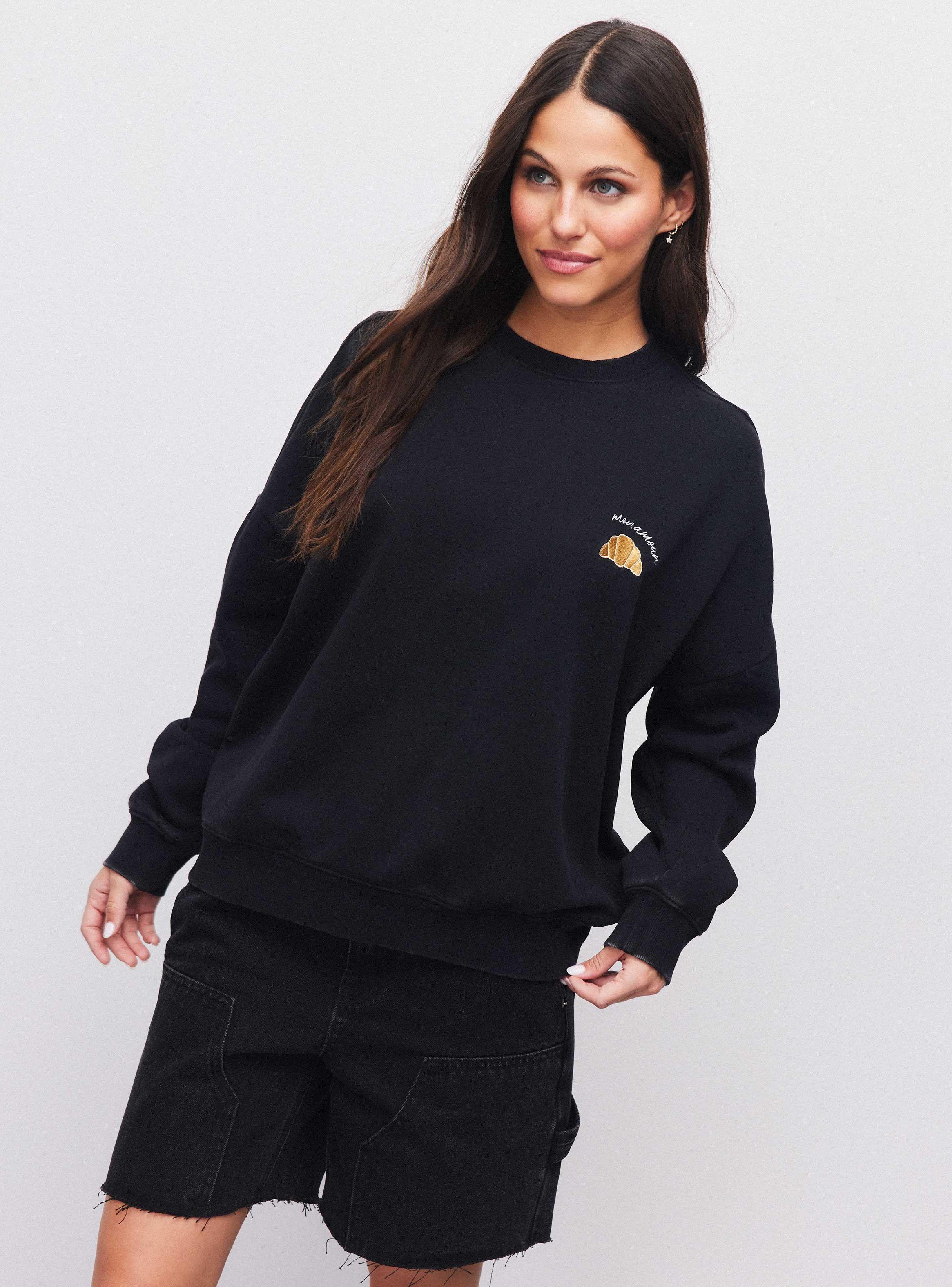 Polerón Crew Neck Print-0