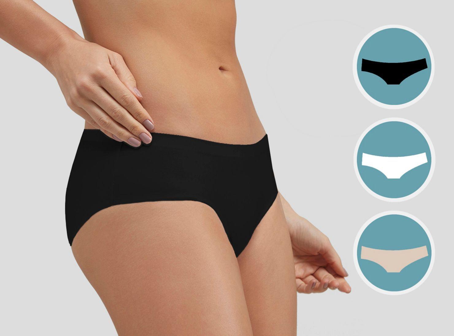 3Pack Pantaleta Microfibra Engomado-0