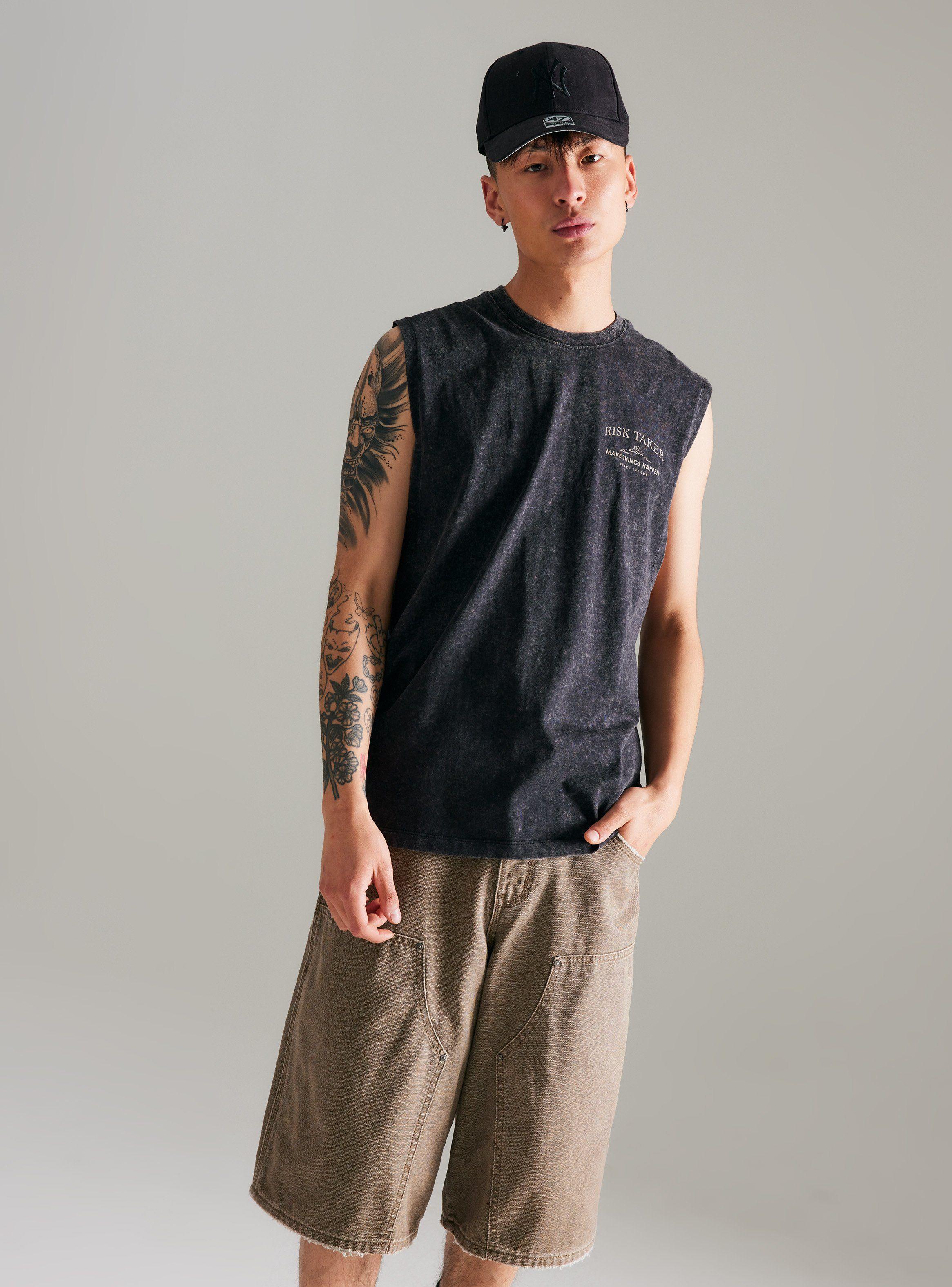 Polera Tank Print-0