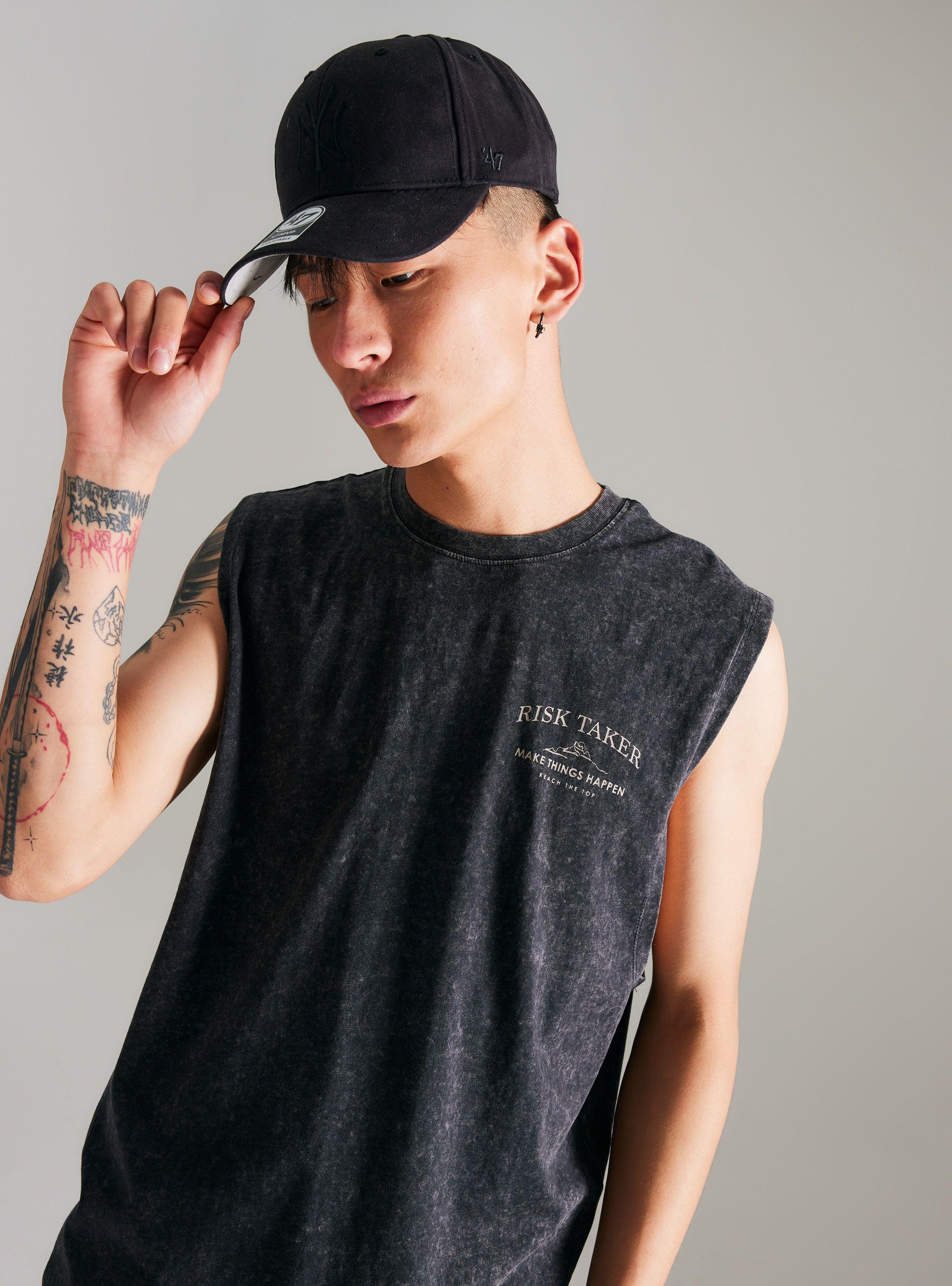 Polera Tank Print-2