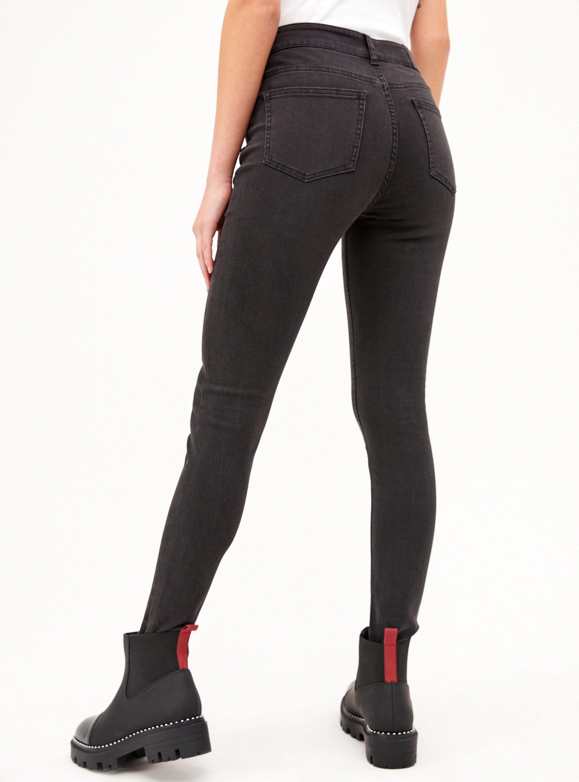 Jeans Skinny Tiro Medio Básico-1