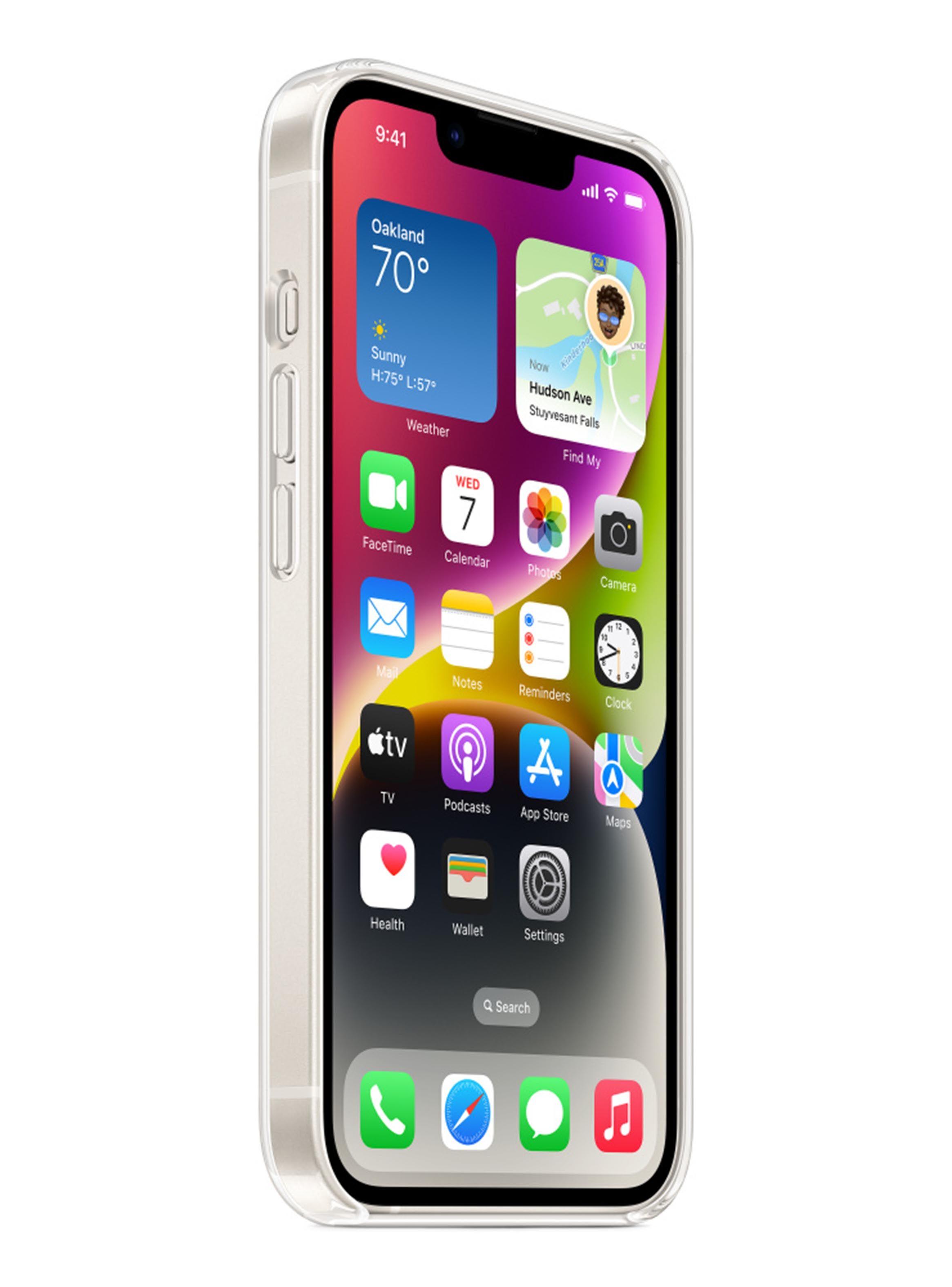 Carcasa Transparente con MagSafe para iPhone 14-6