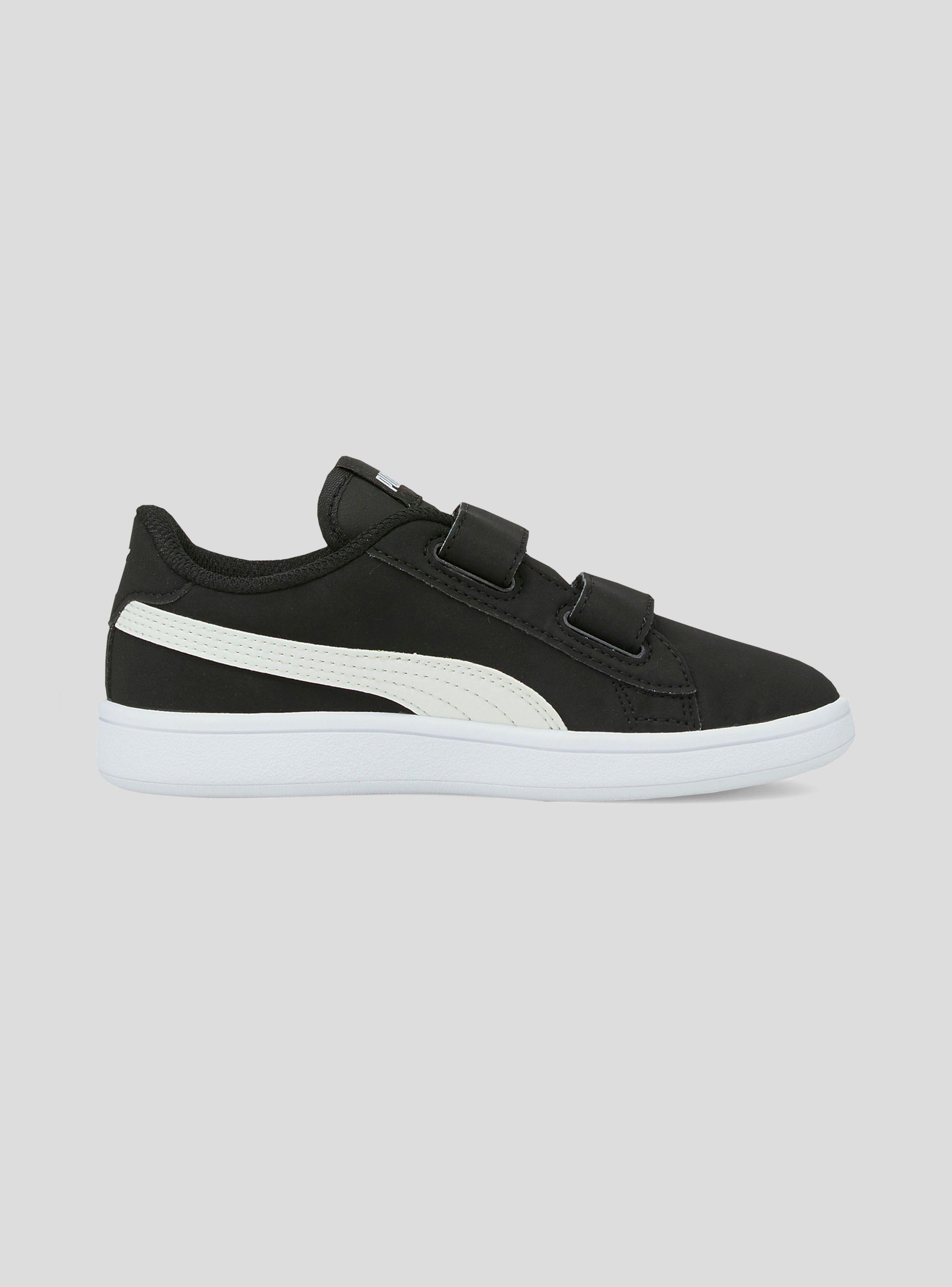 Zapatilla Urbana Negra Smash V2 Buck V PS Unisex-0