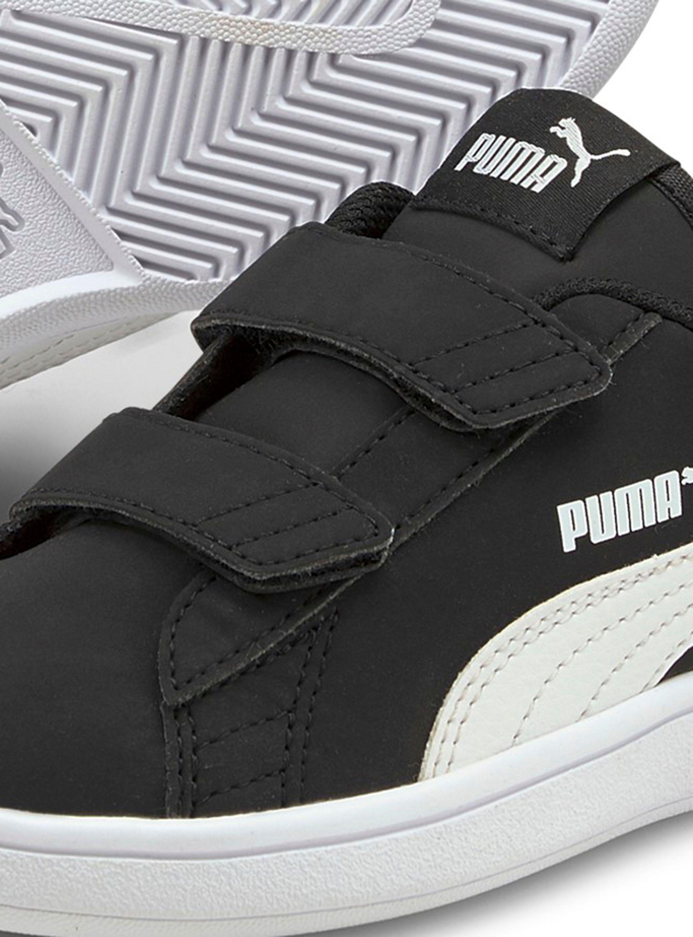 Zapatilla Urbana Negra Smash V2 Buck V PS Unisex-2