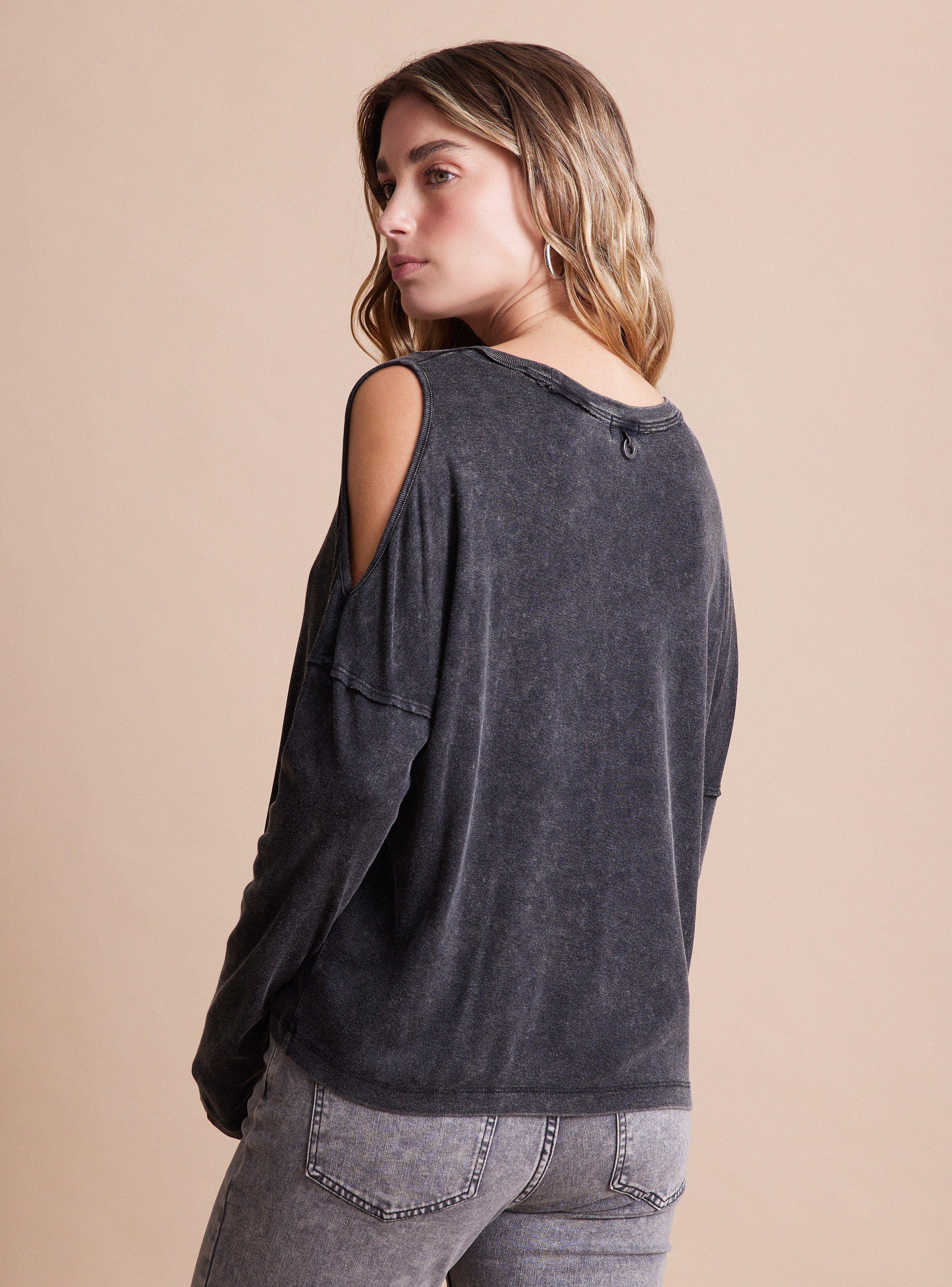 Polera Cut Out en Hombros-1