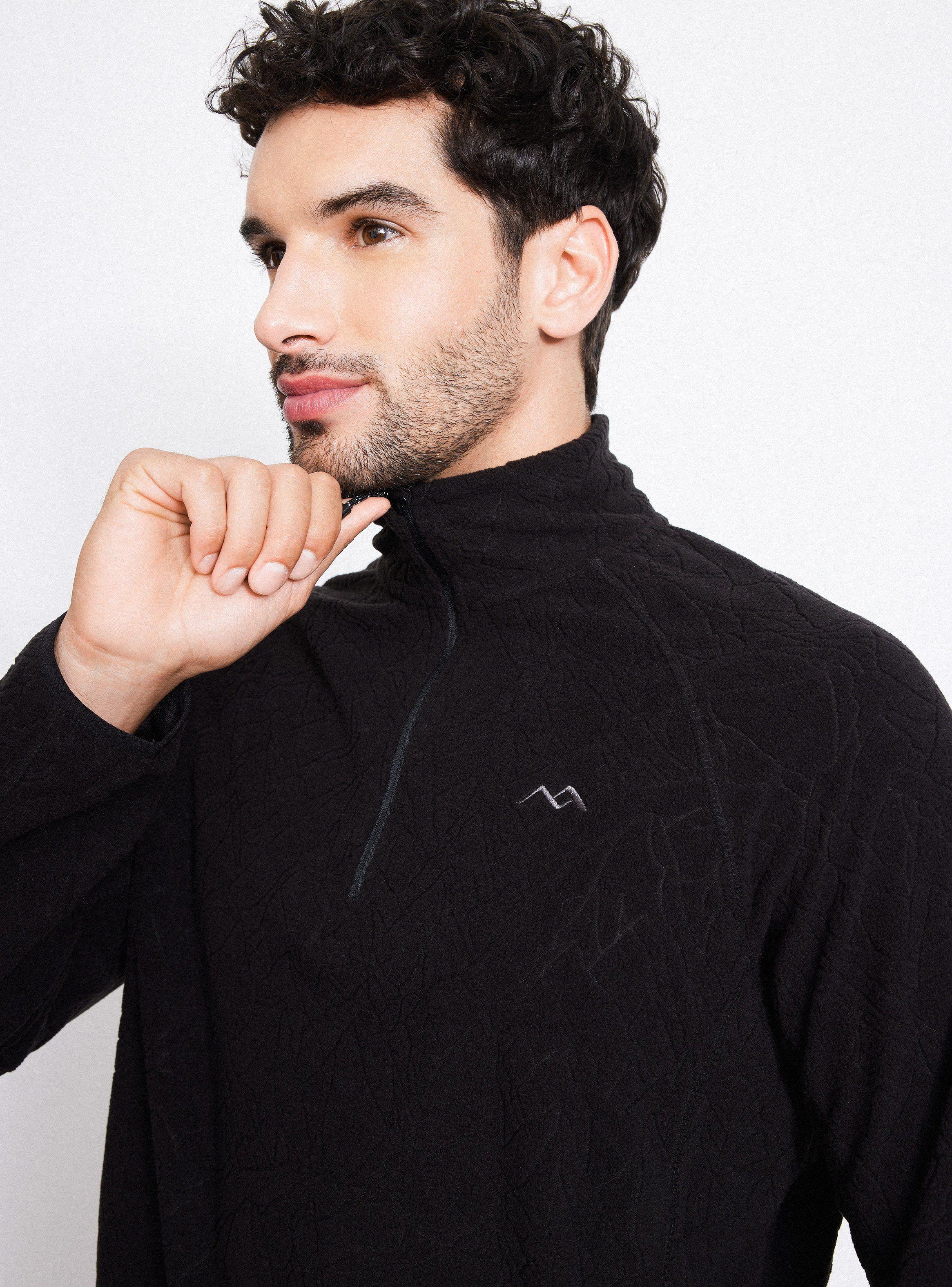 Polerón Micro Fleece Diseño Montañas Polar-2