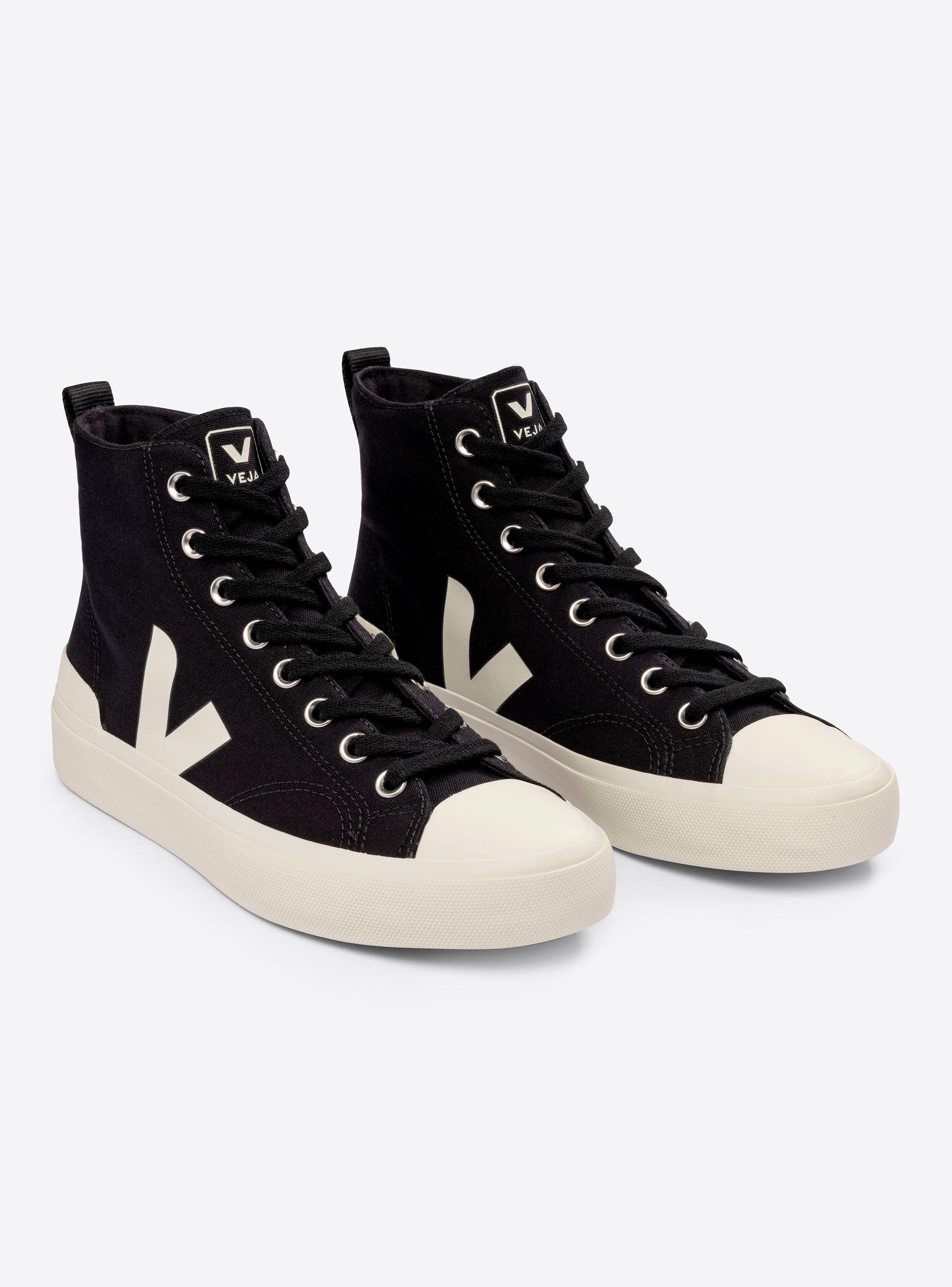 Zapatilla Urbana Black Pierre Wata Ii Canvas Mujer-1