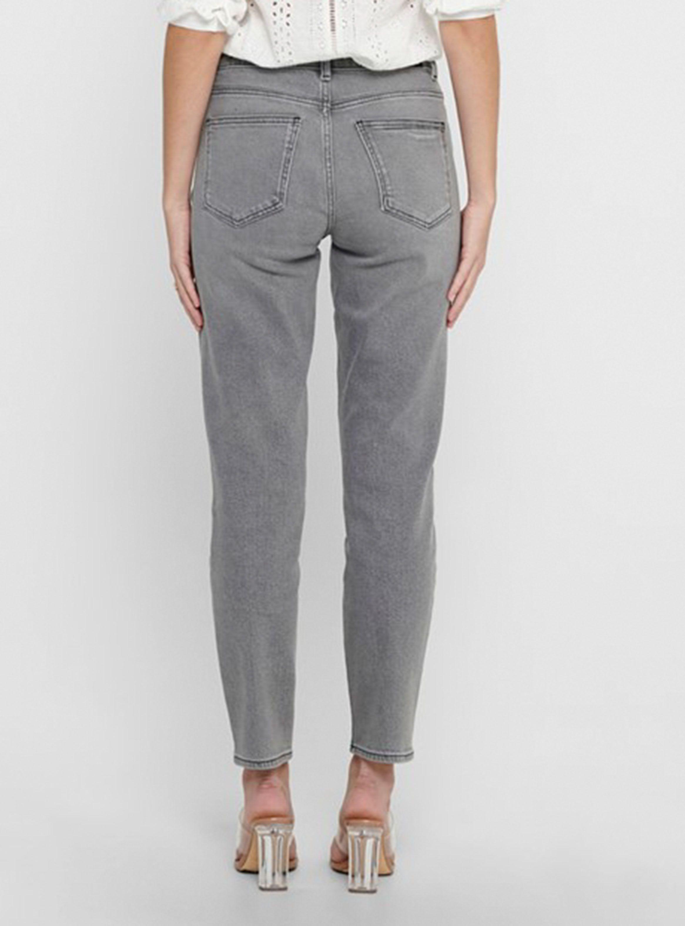 Jeans Recto Gris Largo 34-1