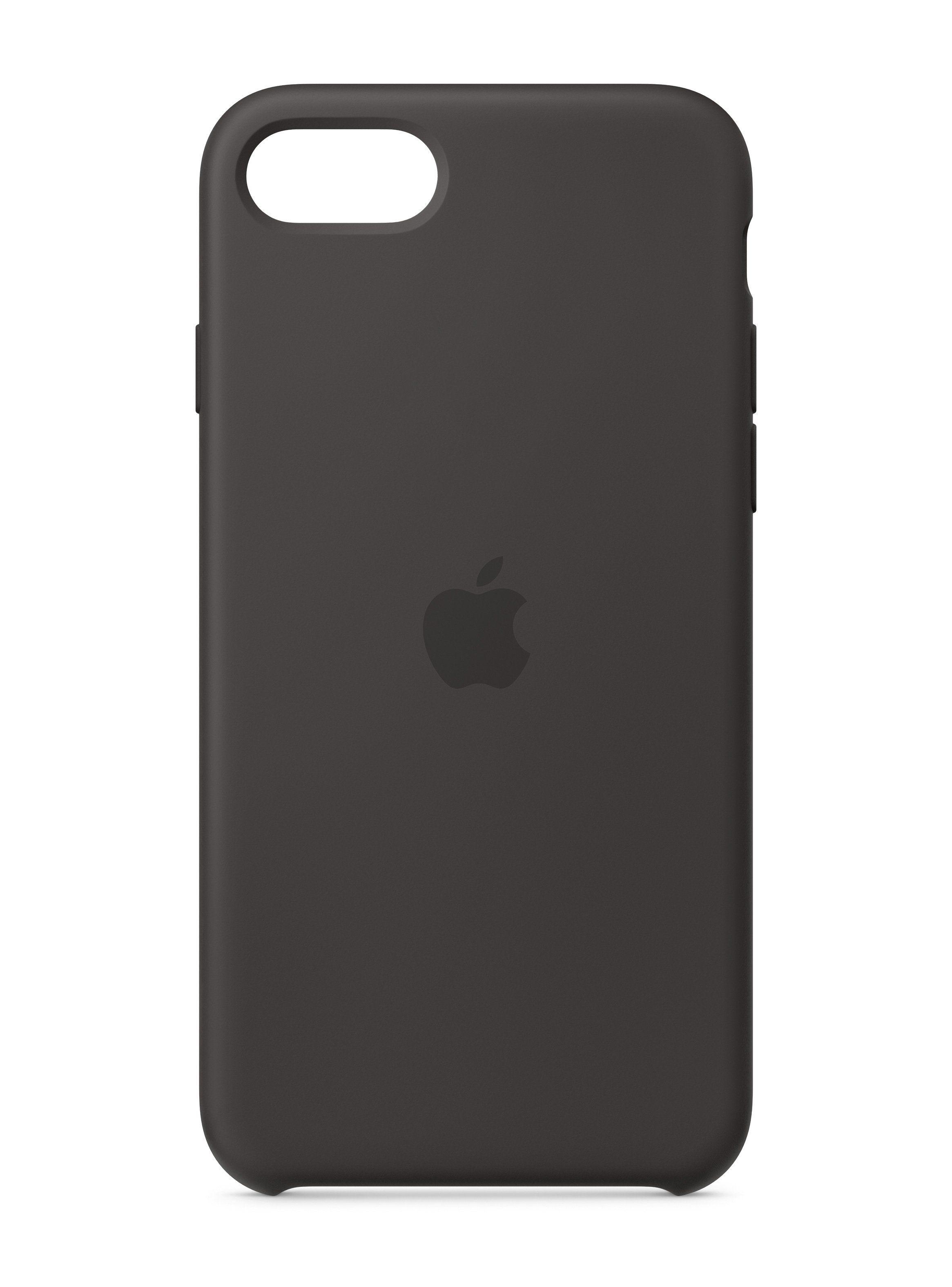 Carcasa para iPhone SE 2020 Silicona Negro-0