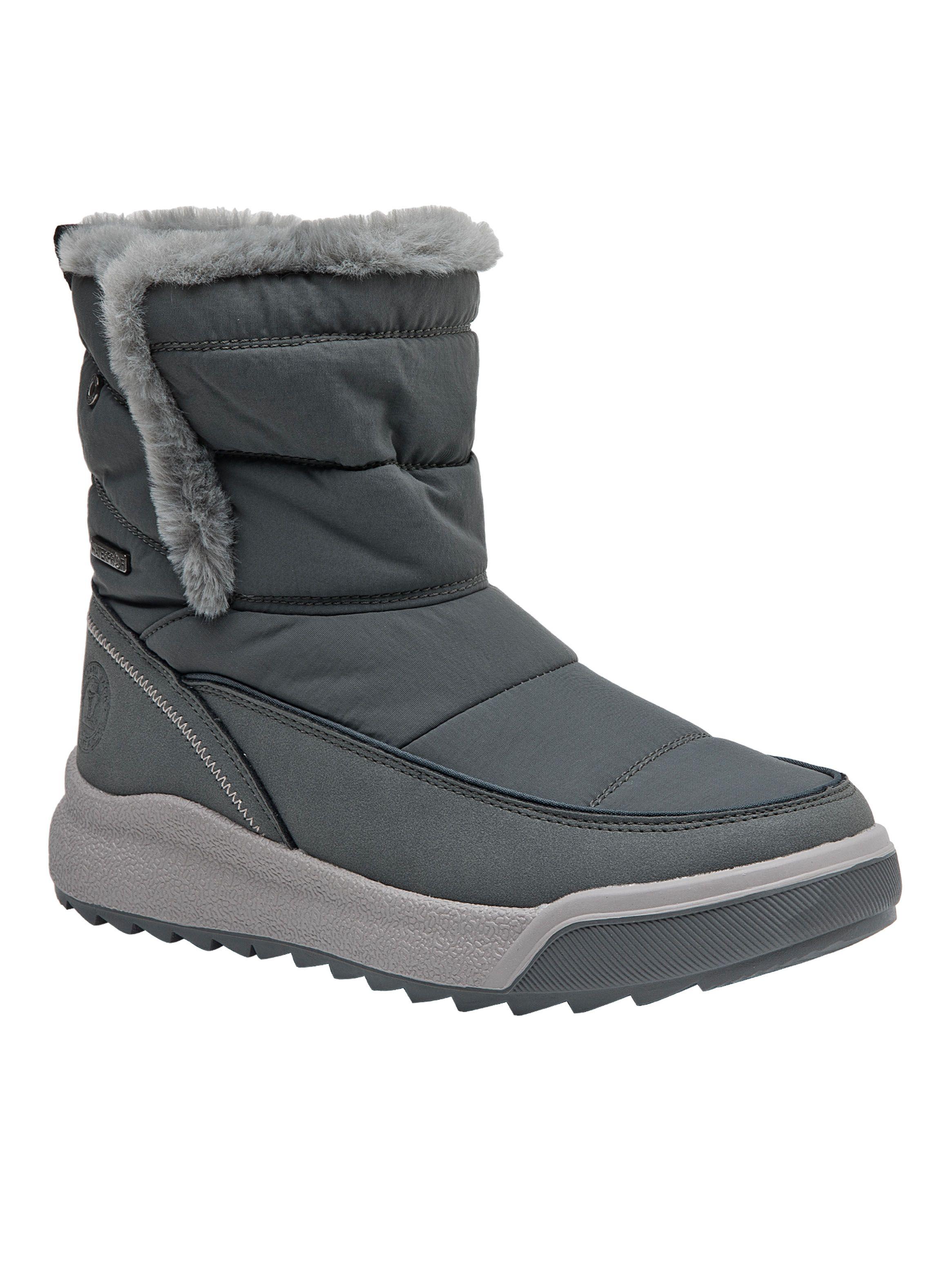 Bota Cuero Wl009 Detalle de Pelo Mujer-1