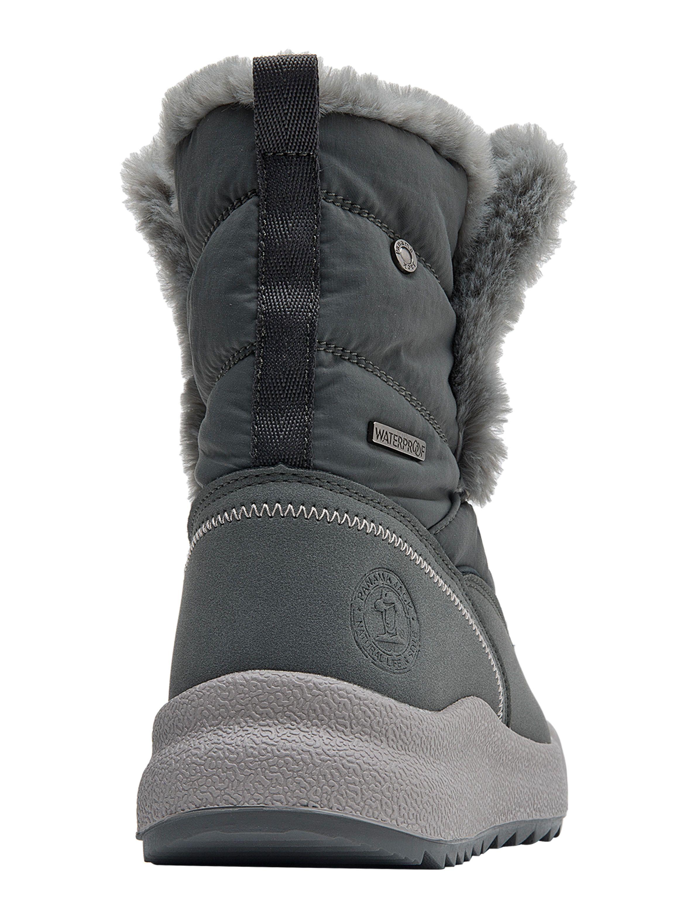 Bota Cuero Wl009 Detalle de Pelo Mujer-4